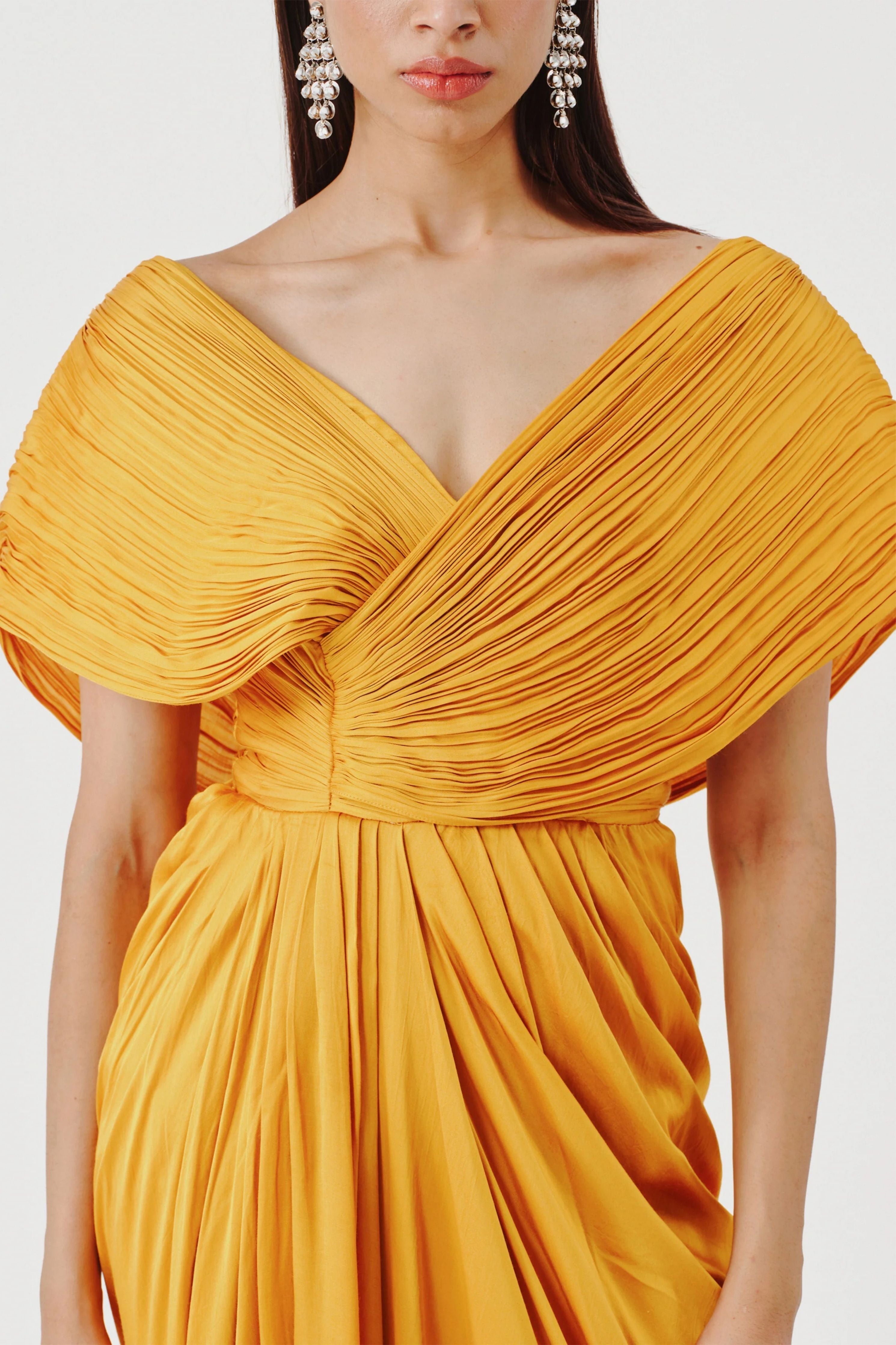 Golden Glow Dress