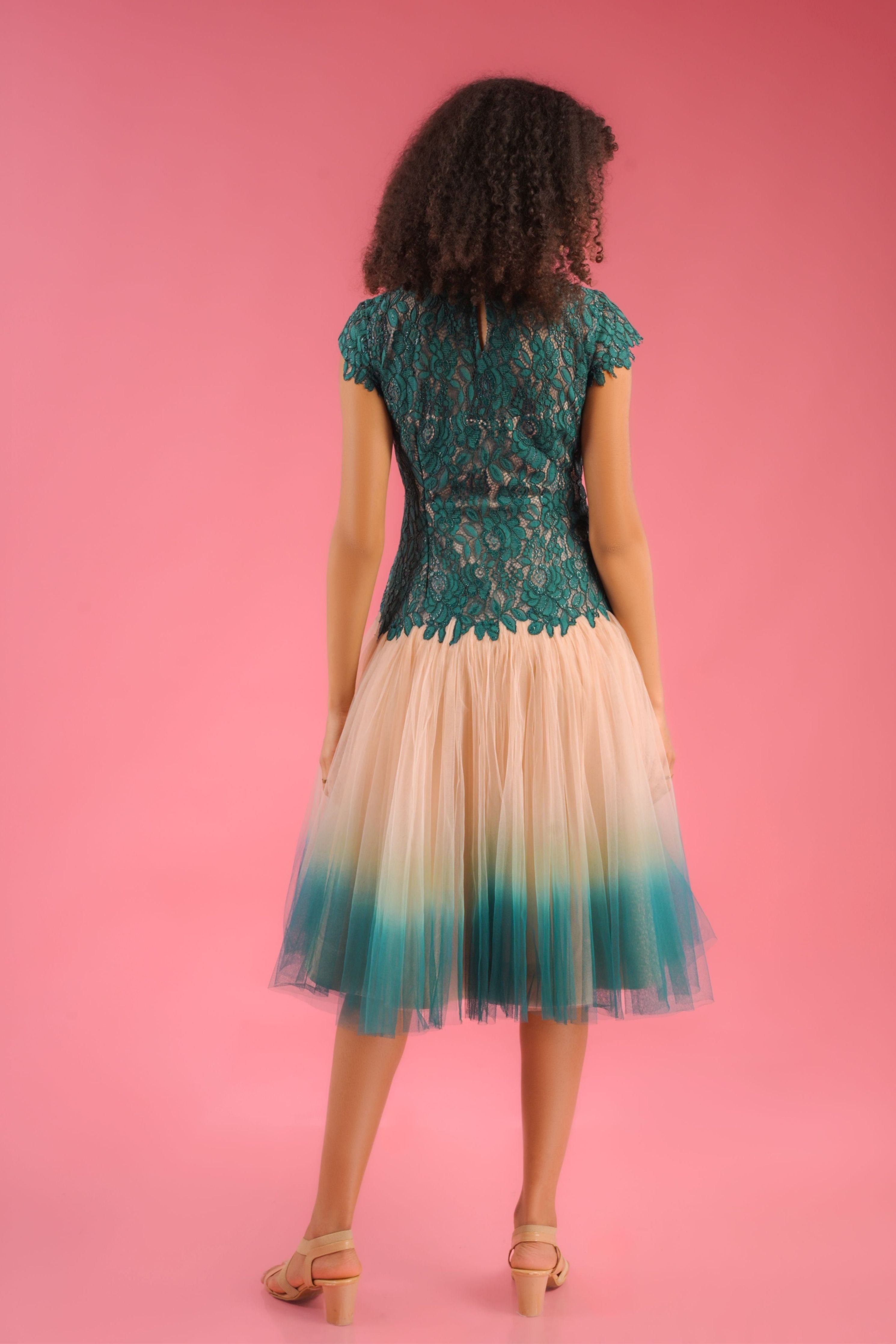 Charlotte kaitoke Duotone Dress