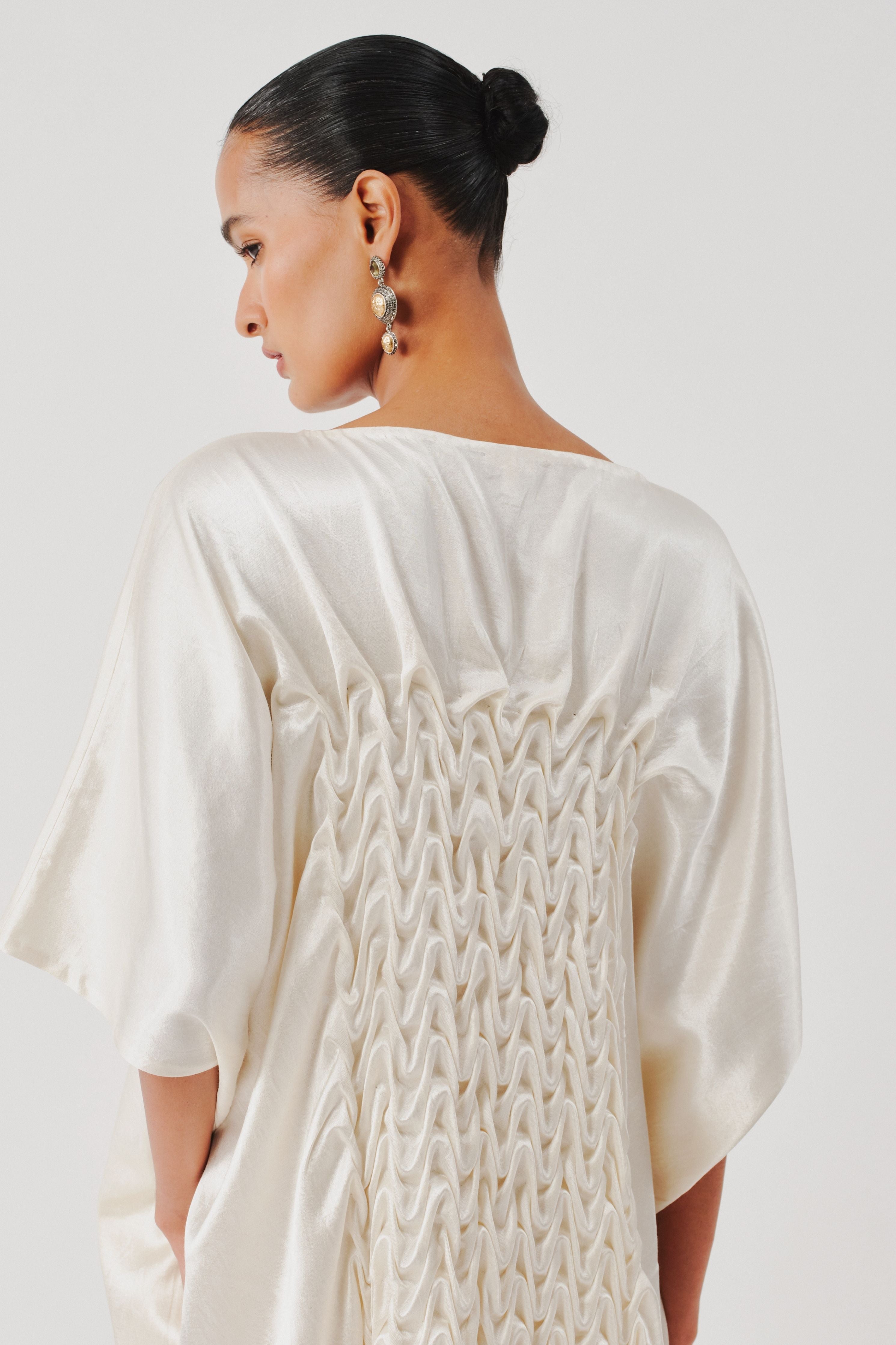 White Coral Dress
