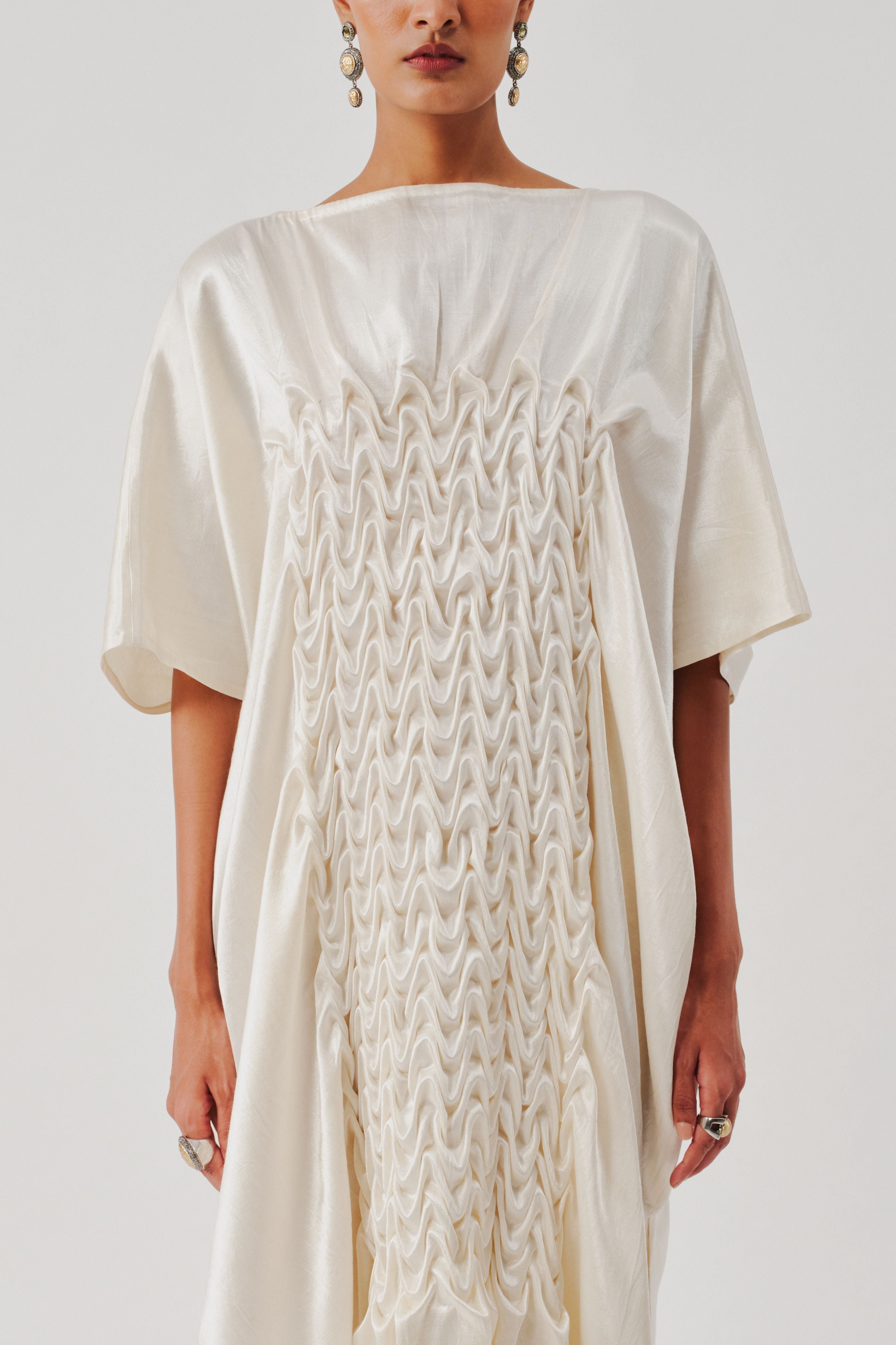 White Coral Dress