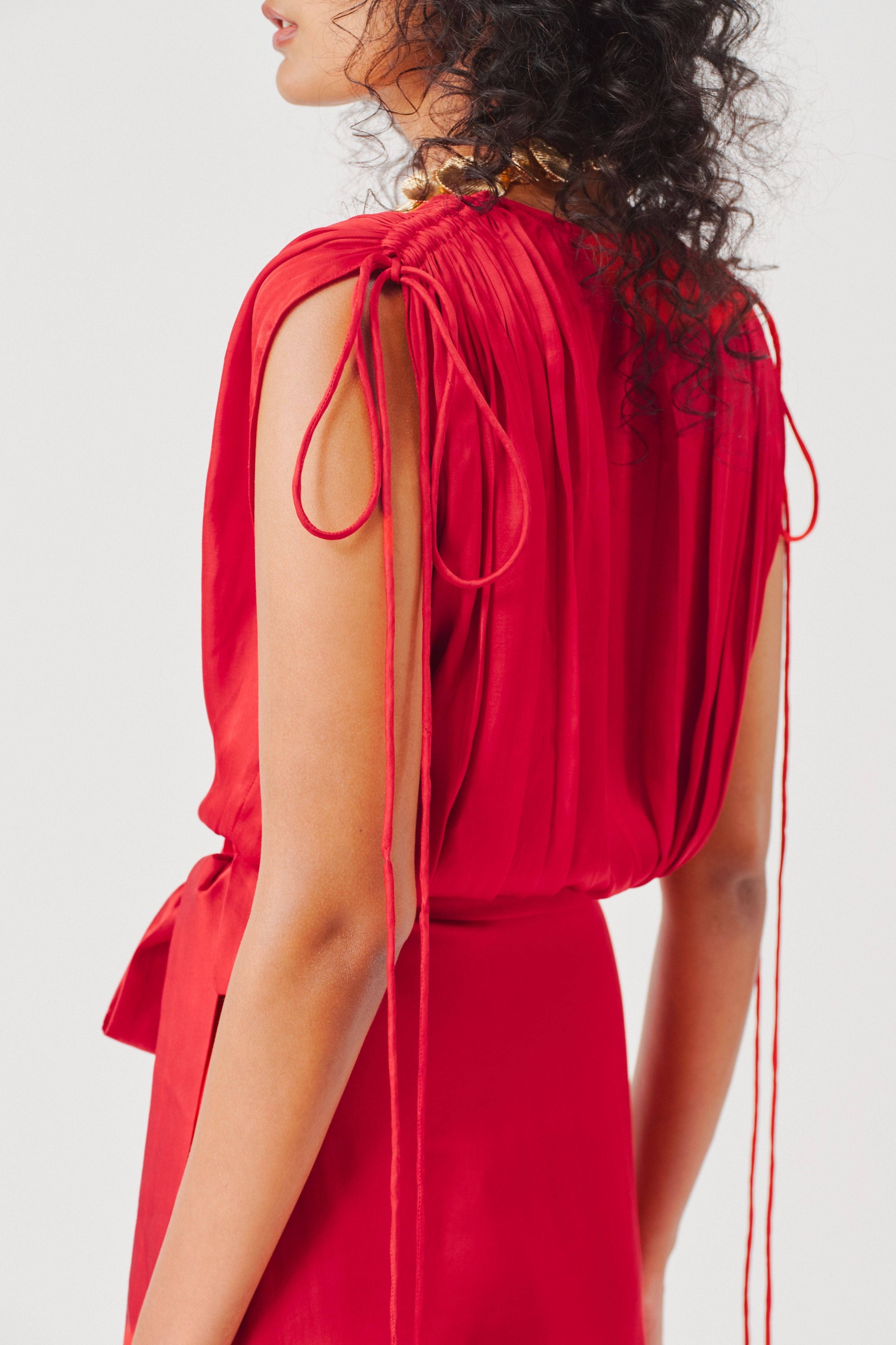 Rumba Dress in Red