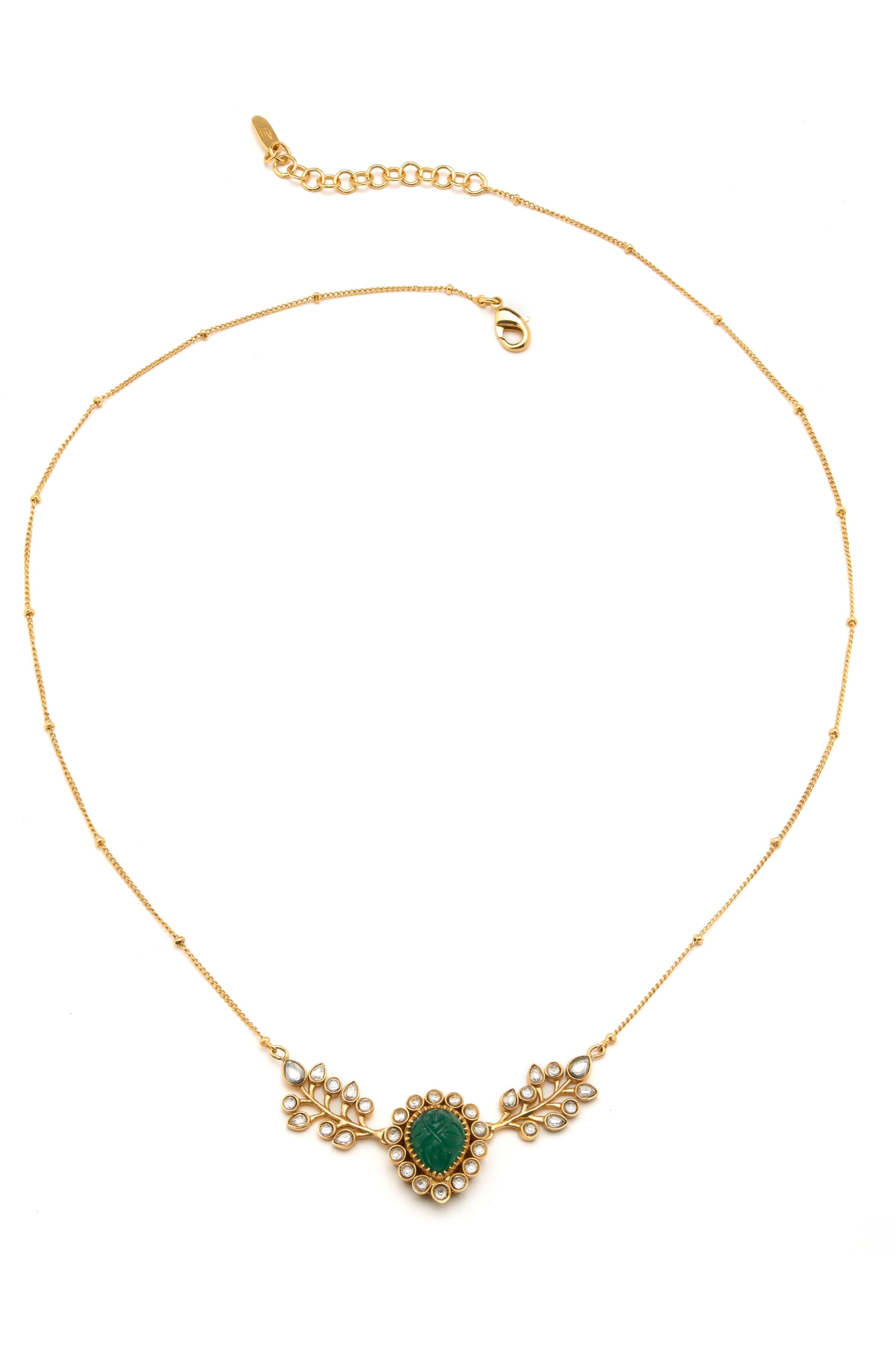 Gulmohar Dainty Necklace