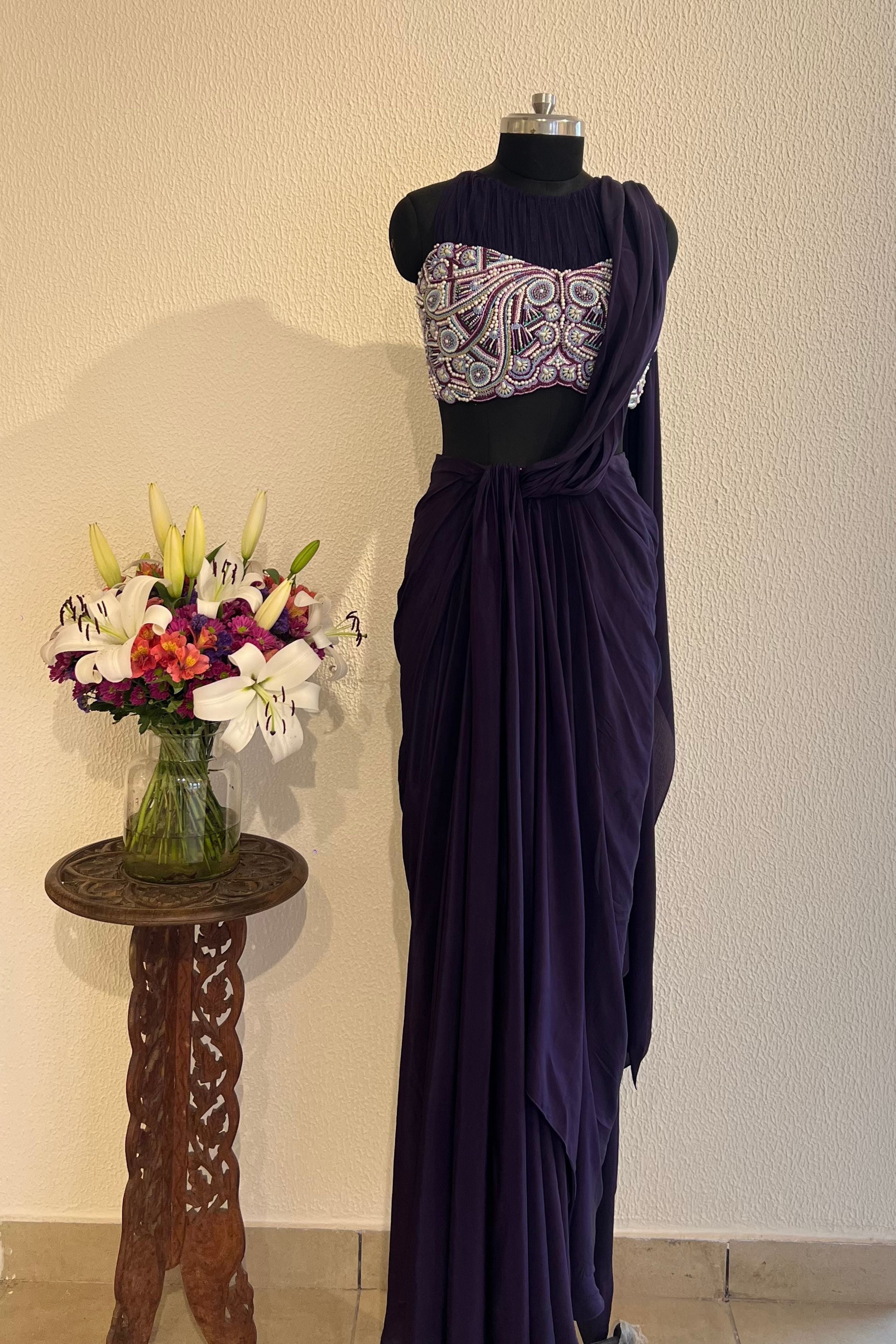 Gehraiyan Draped Saree