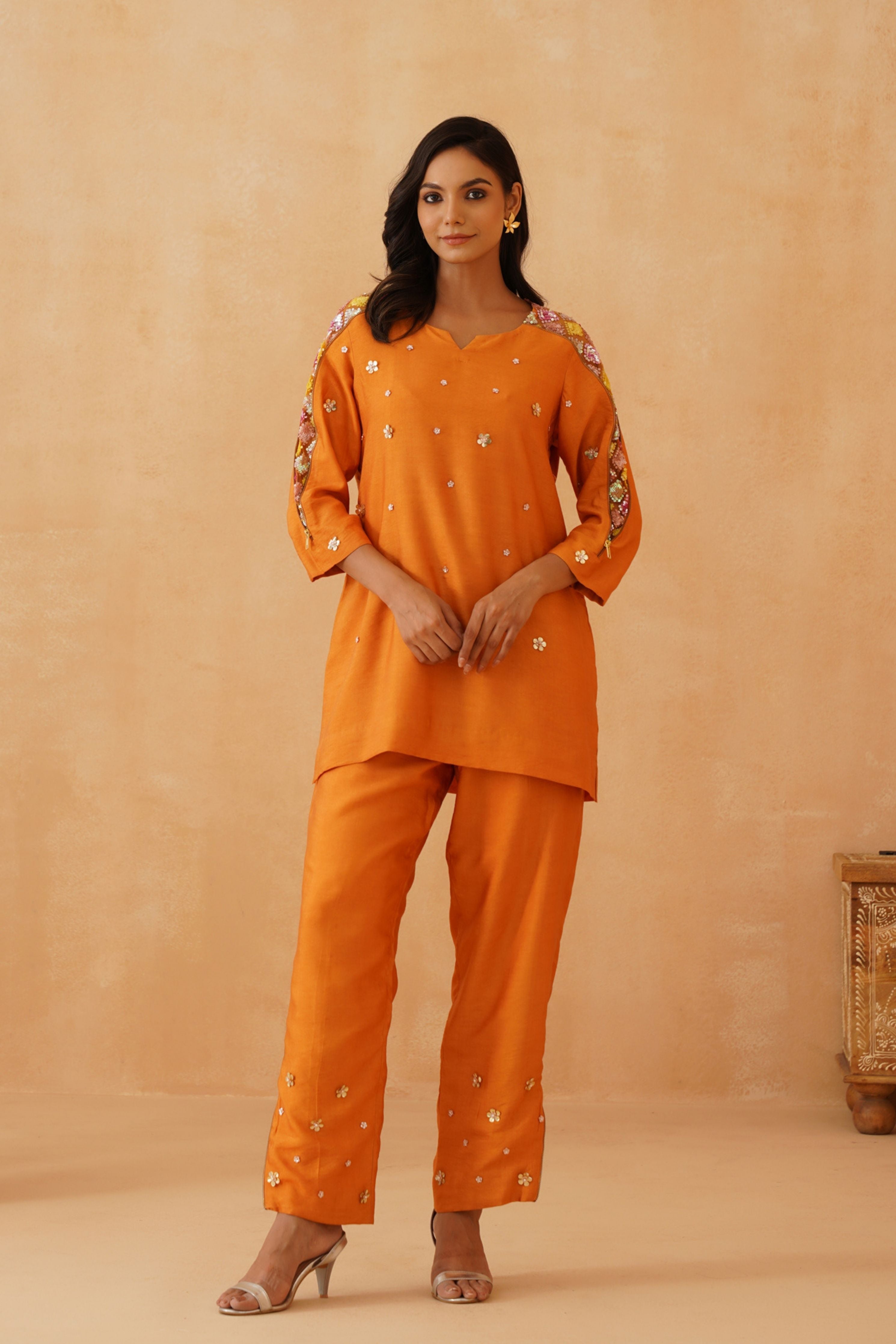 Orange Co-Ord Set