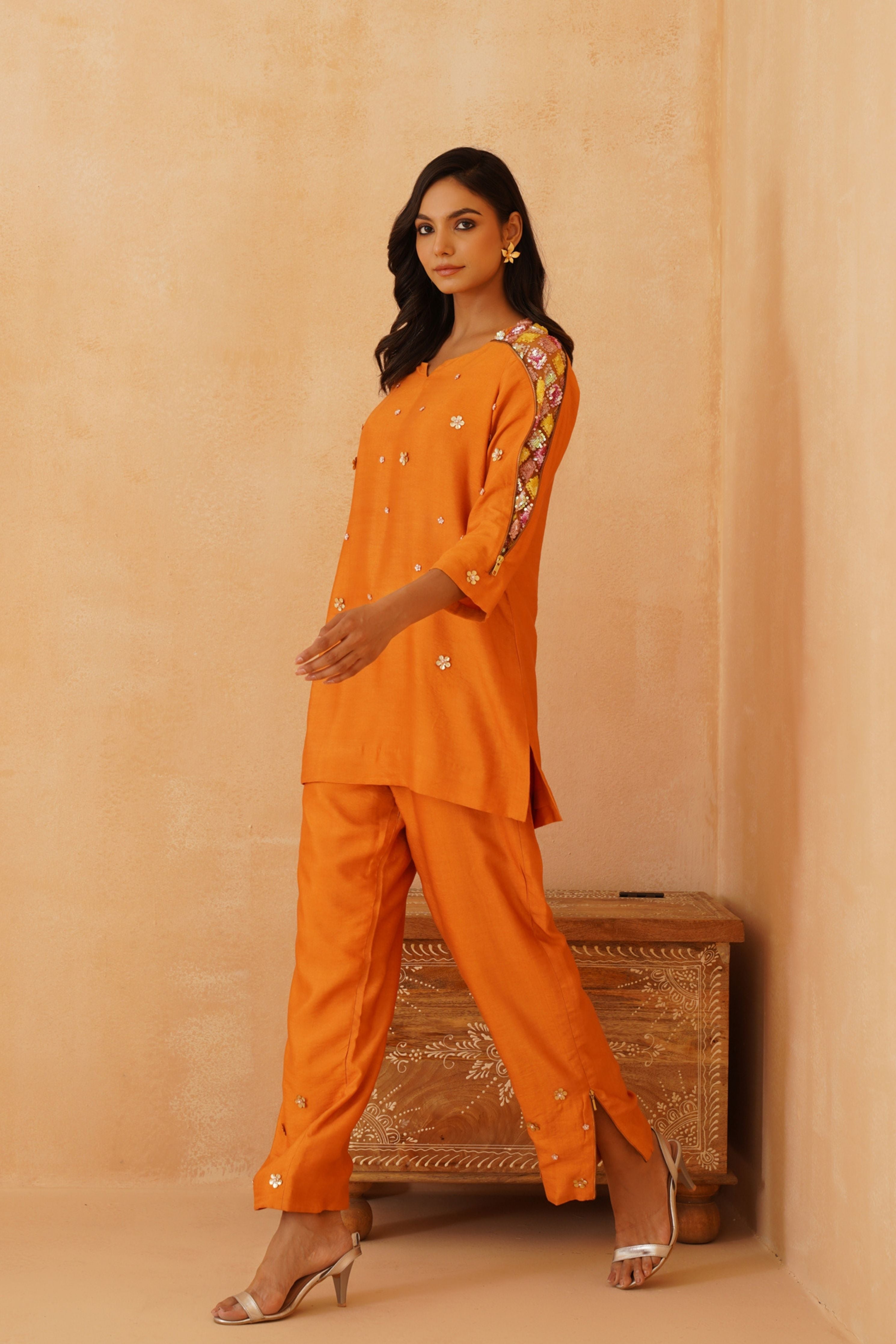 Orange Co-Ord Set