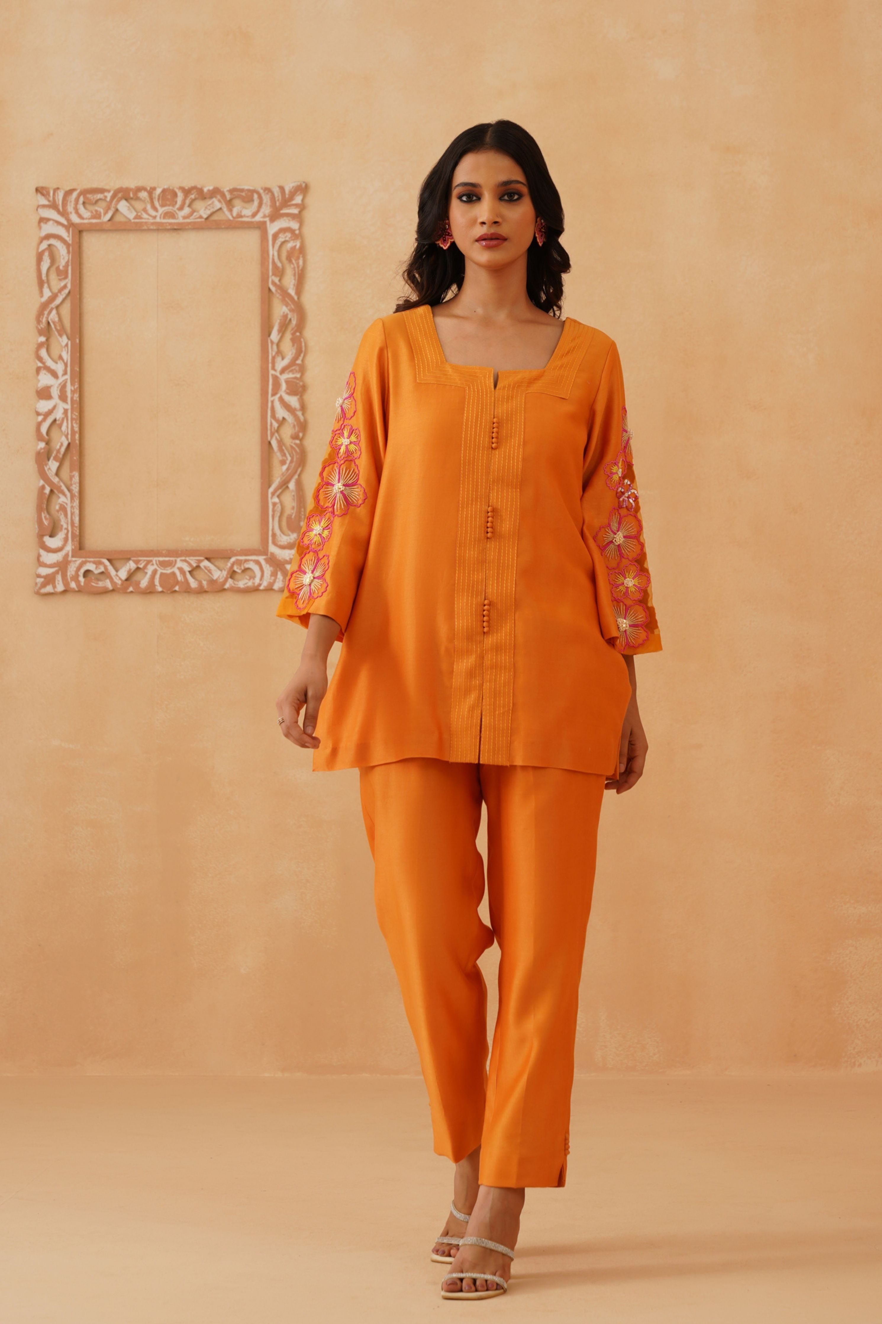 Fitoor Orange Co-Ord Set