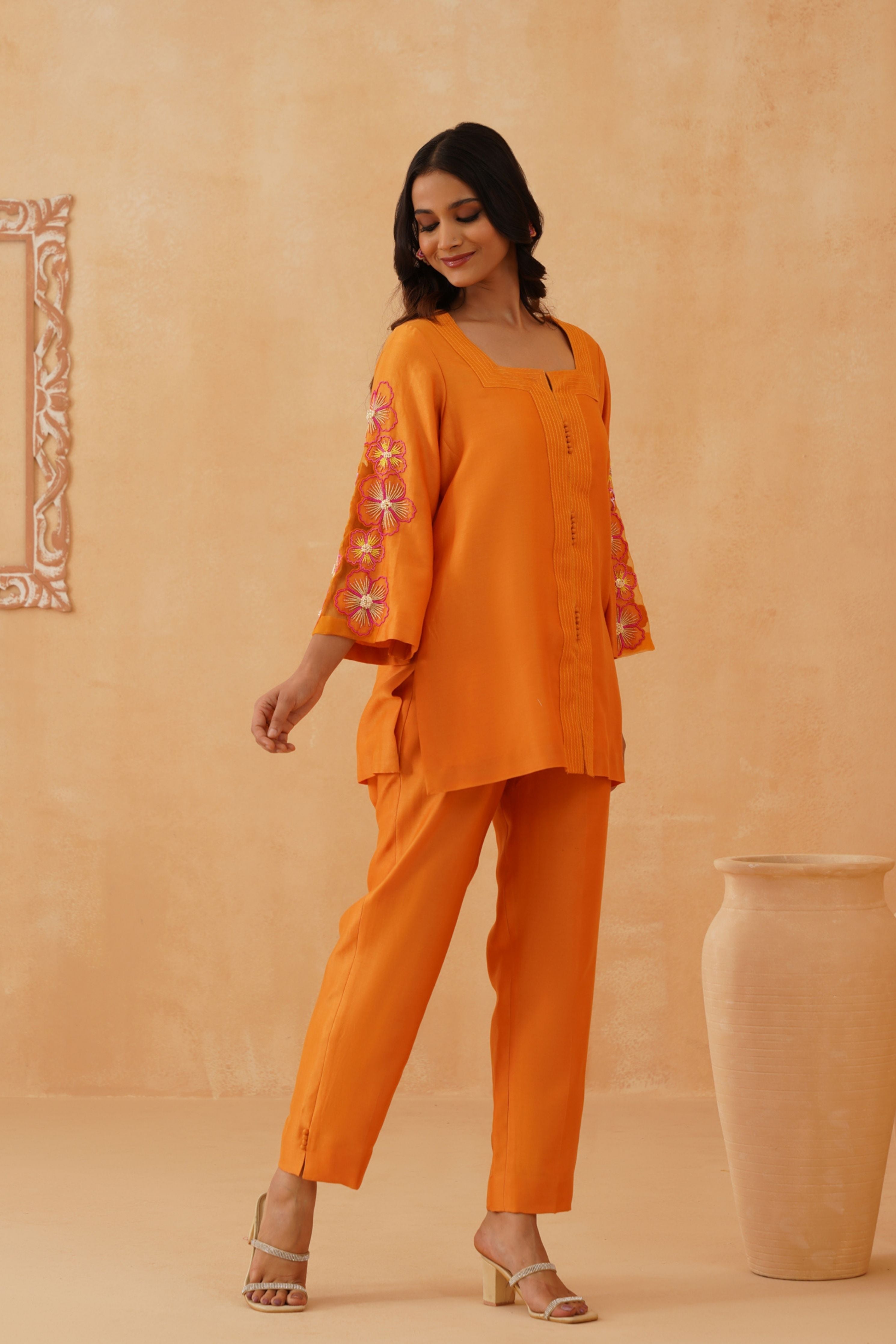 Fitoor Orange Co-Ord Set