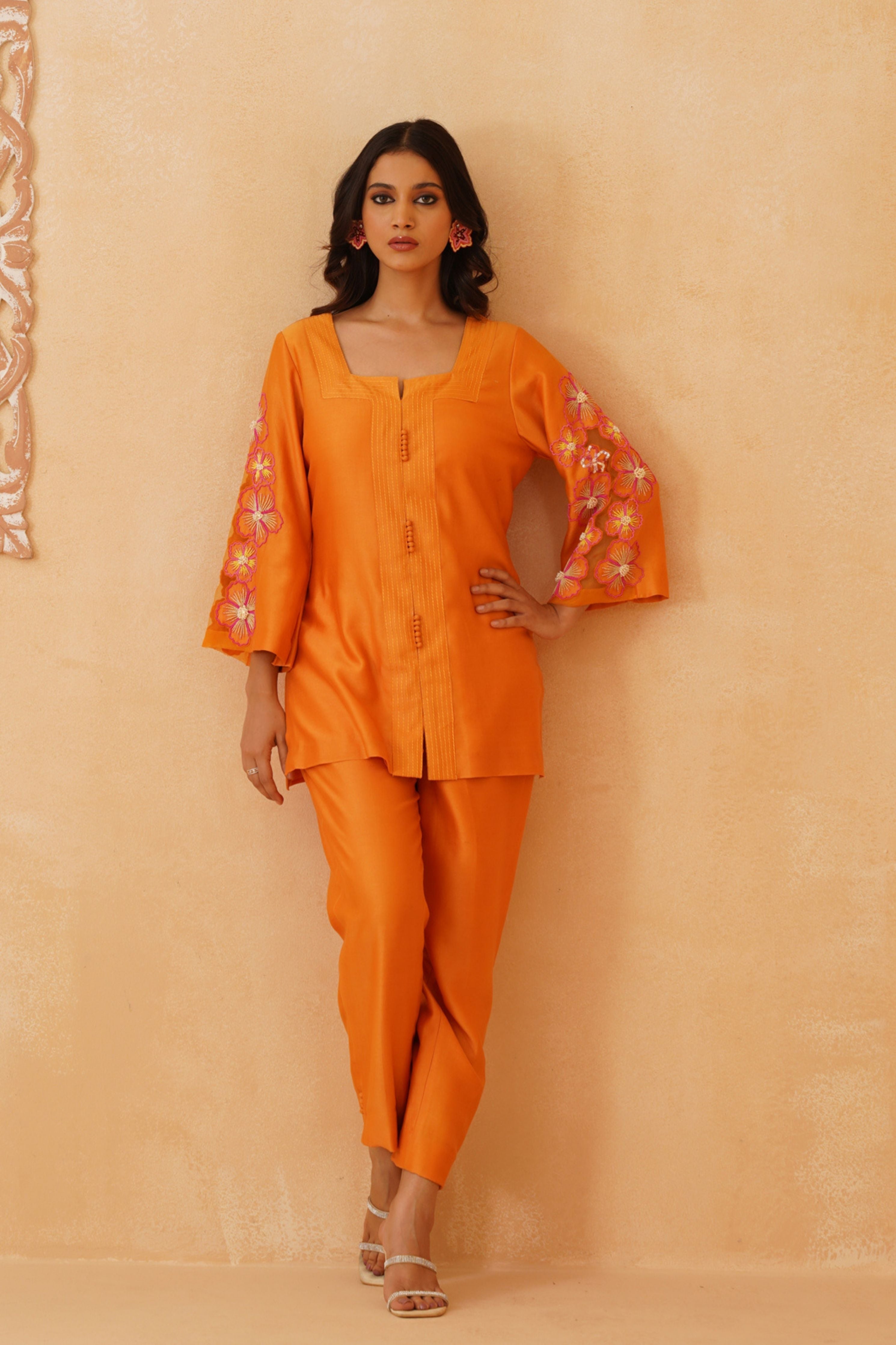 Fitoor Orange Co-Ord Set
