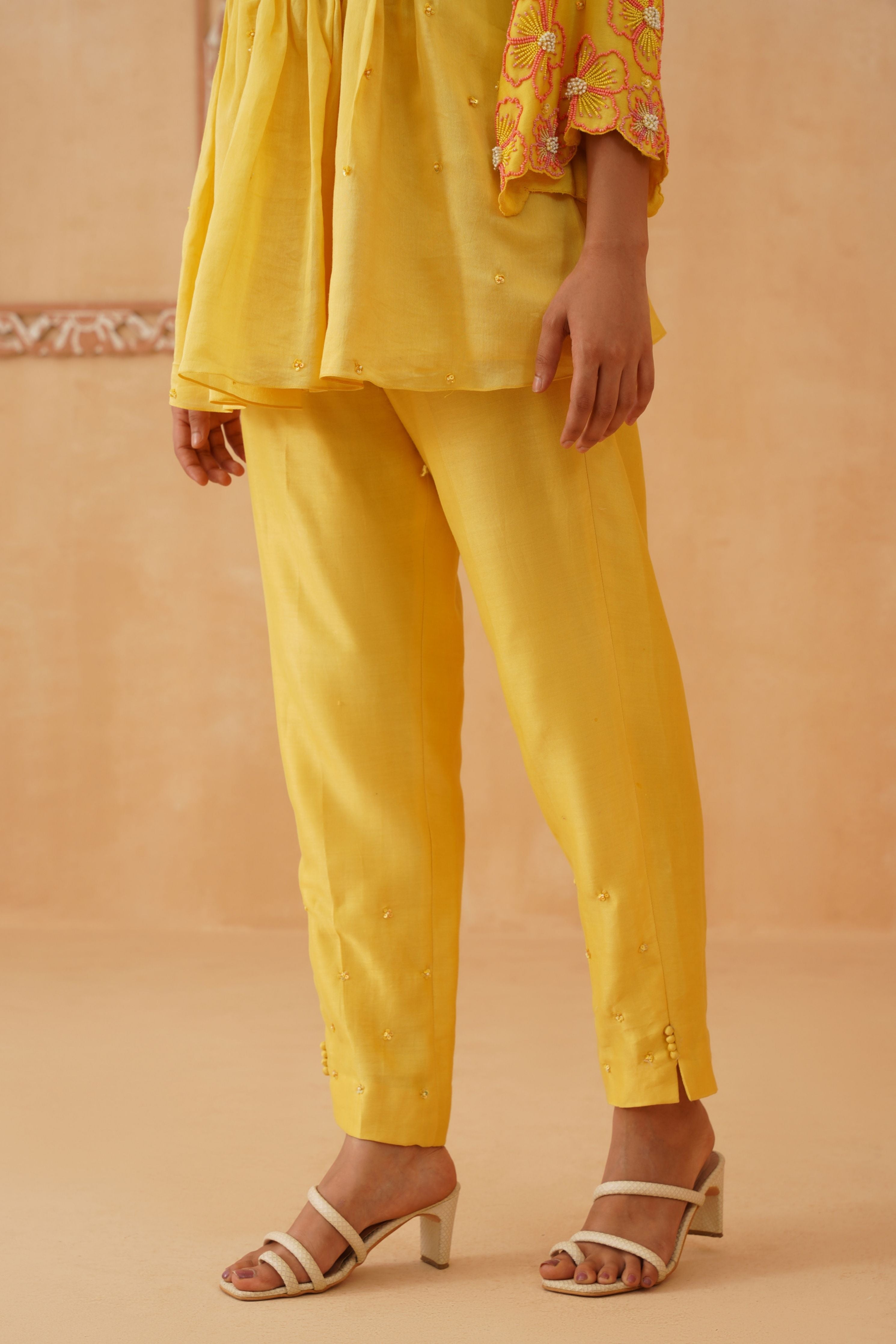 Hoor Yellow Co-Ord Set