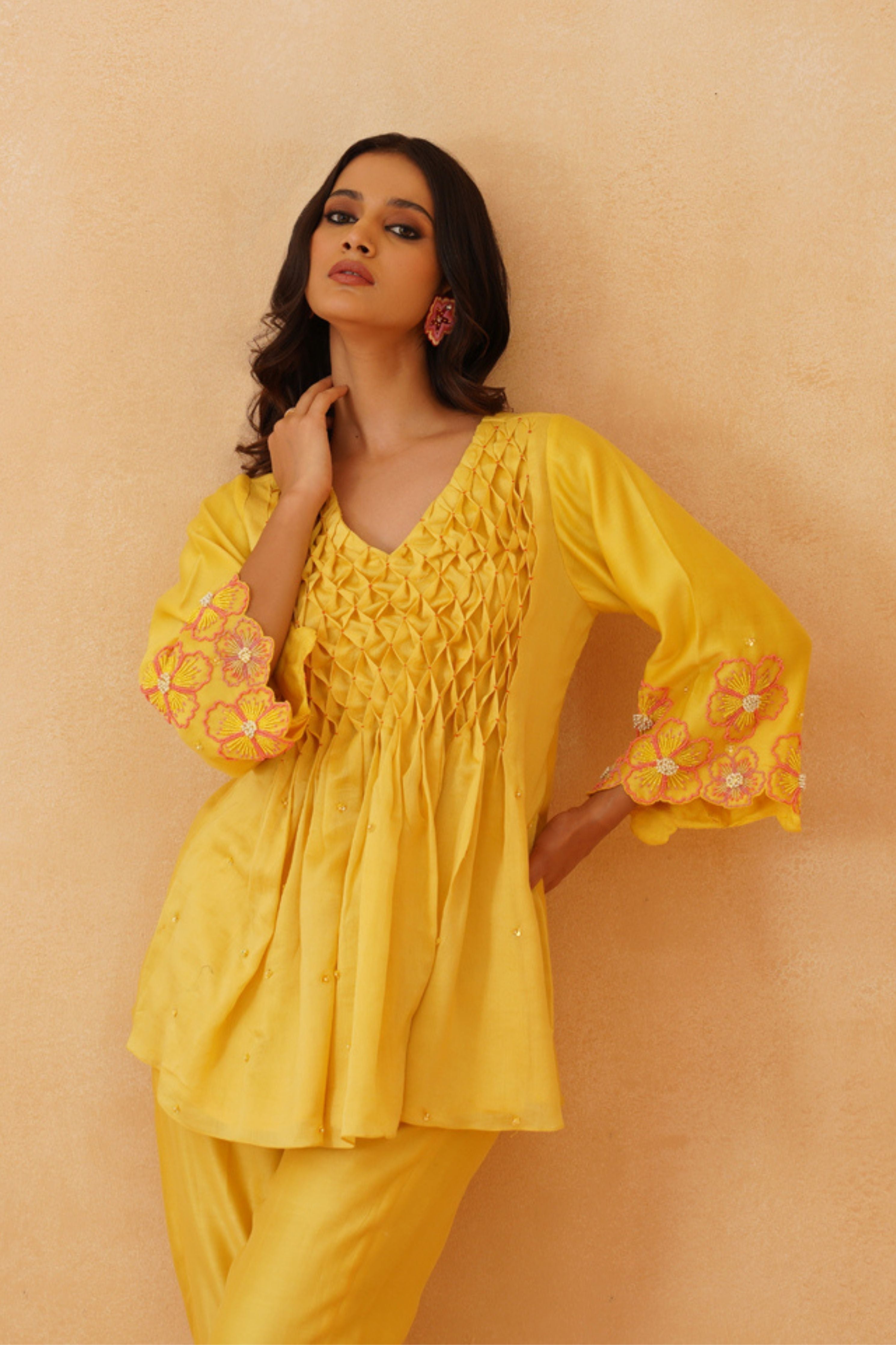 Hoor Yellow Co-Ord Set