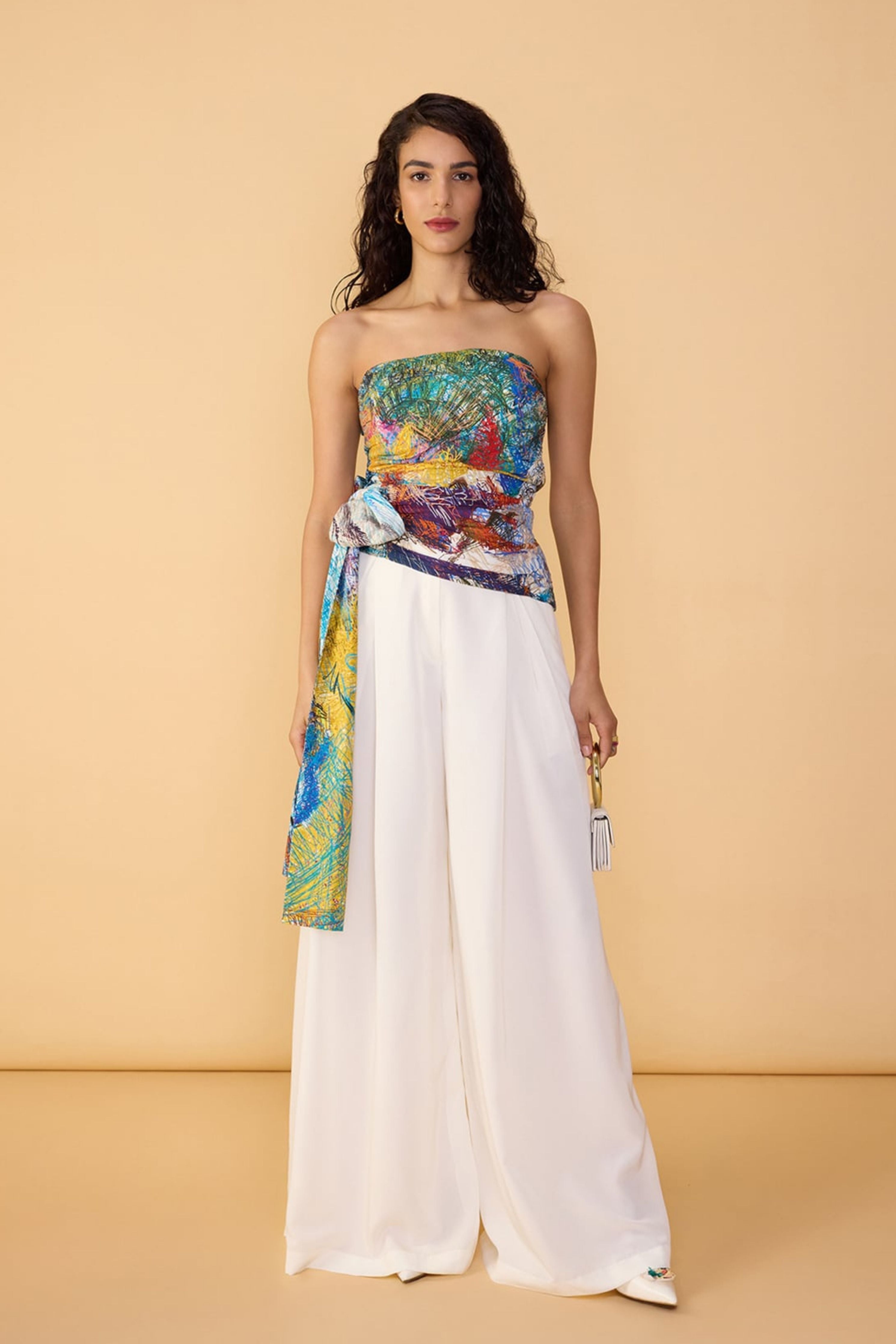 Amina Blouse With Saylor Palazzo