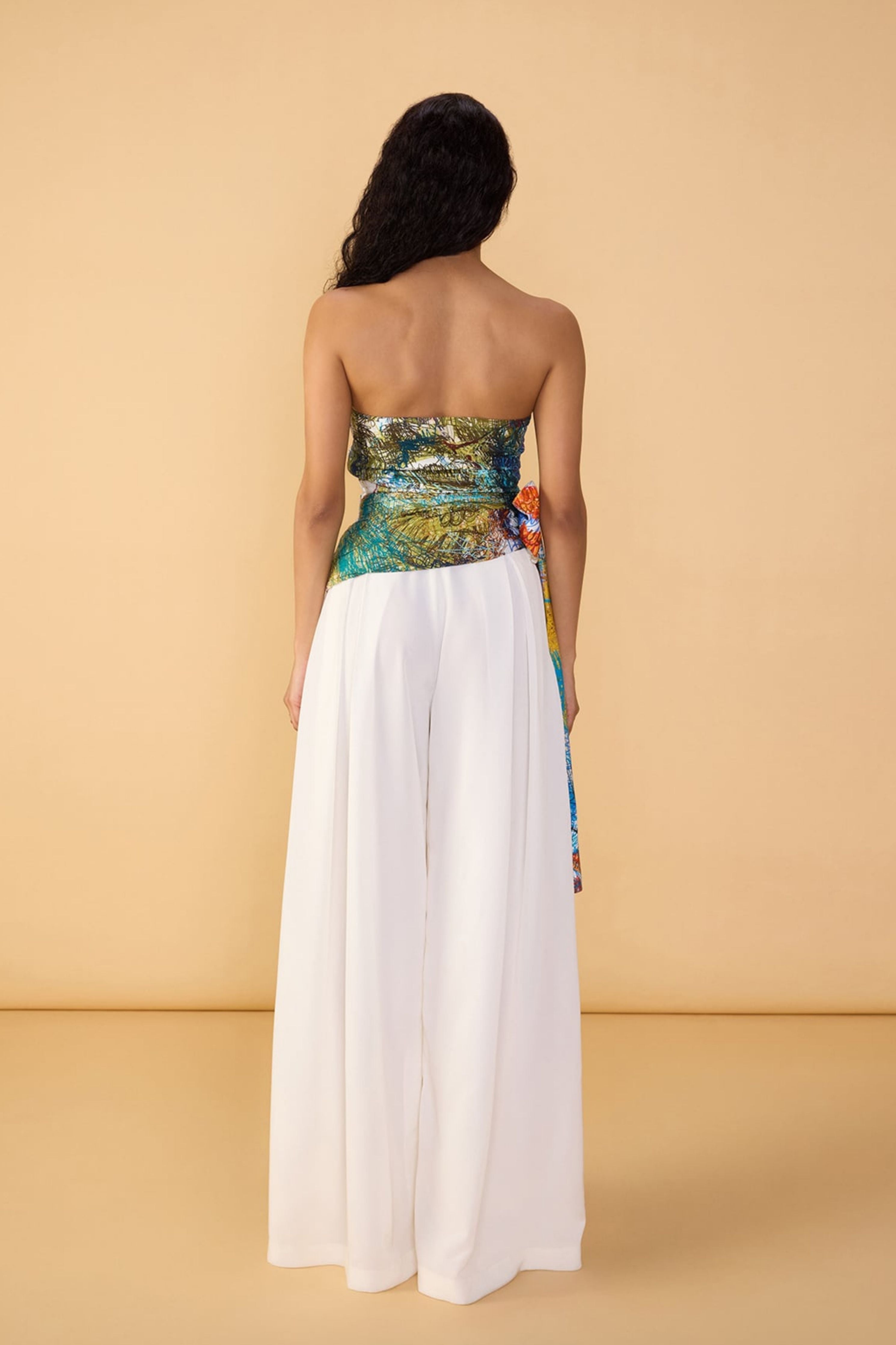 Amina Blouse With Saylor Palazzo