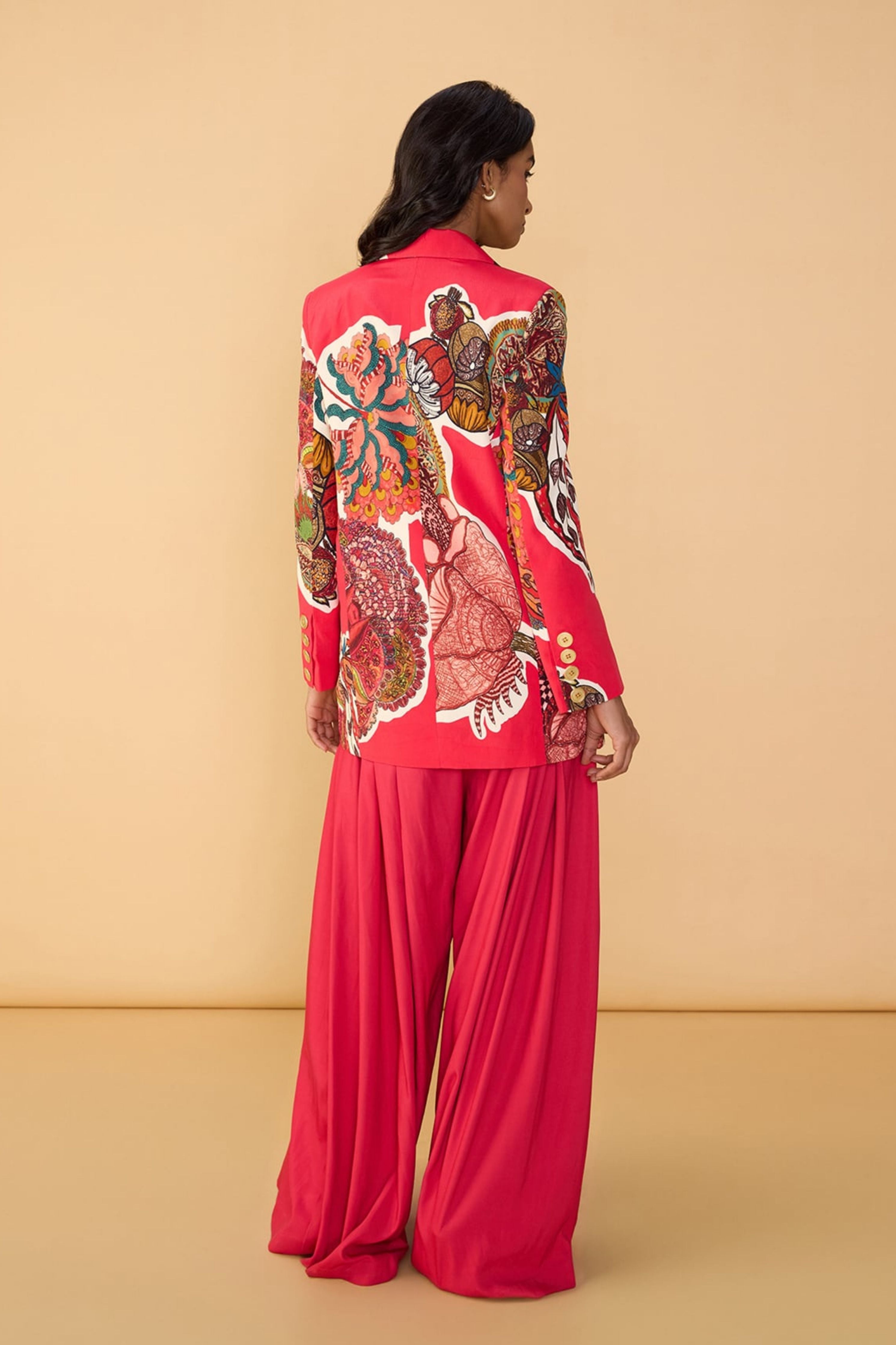 Mac Blazer With Saylor Palazoo