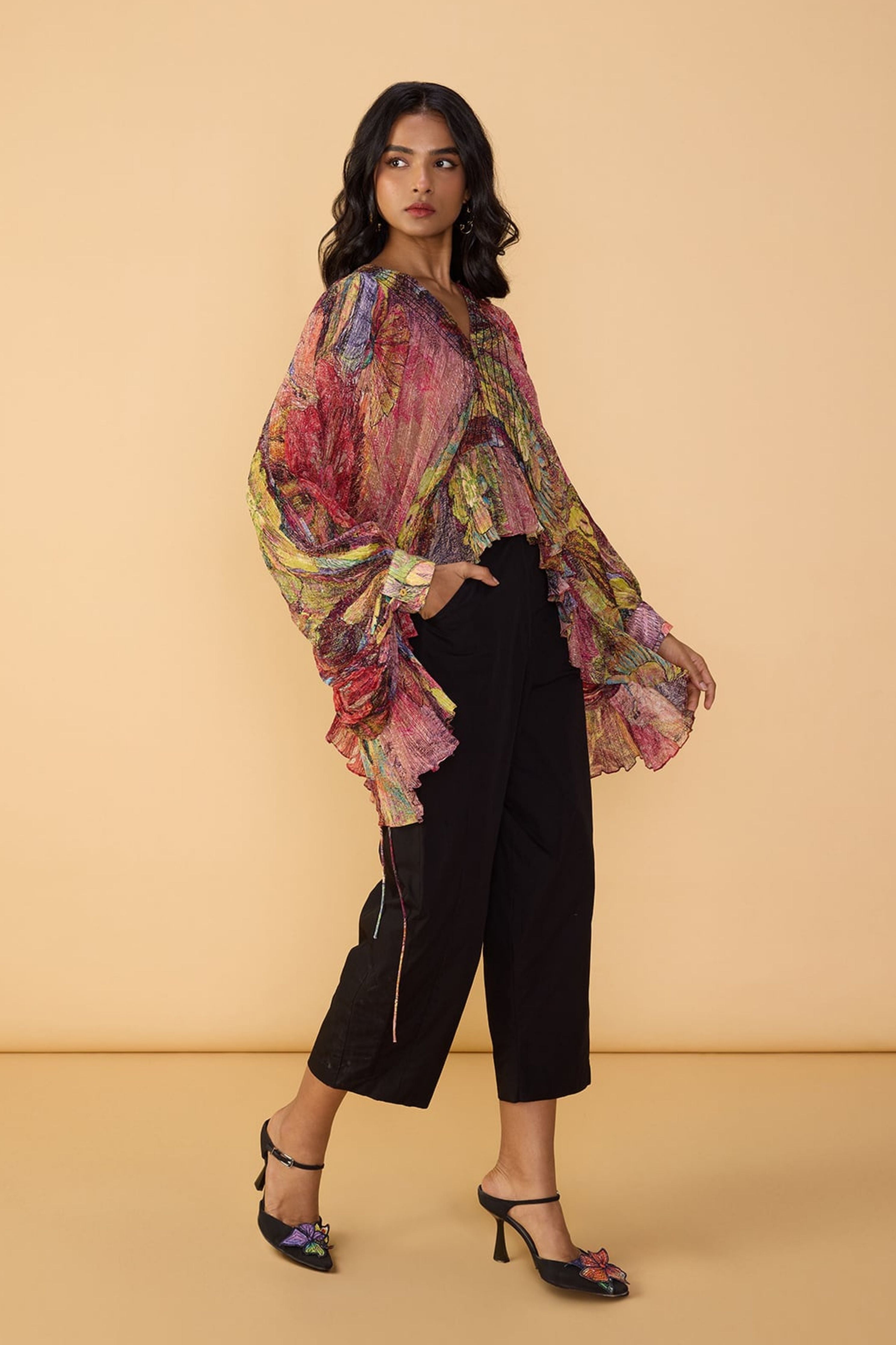 Heather Blouse With Loly Trousers