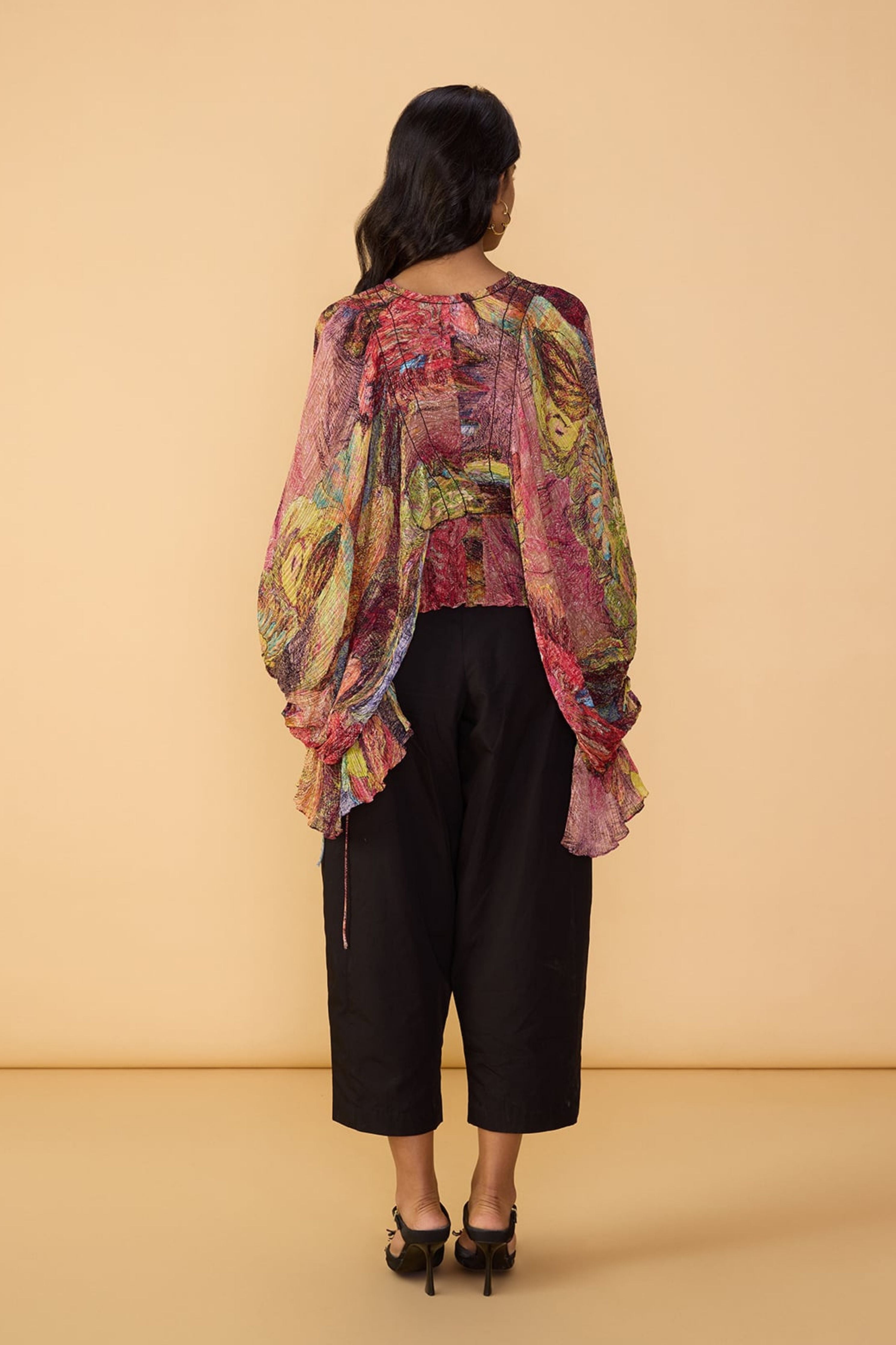 Heather Blouse With Loly Trousers