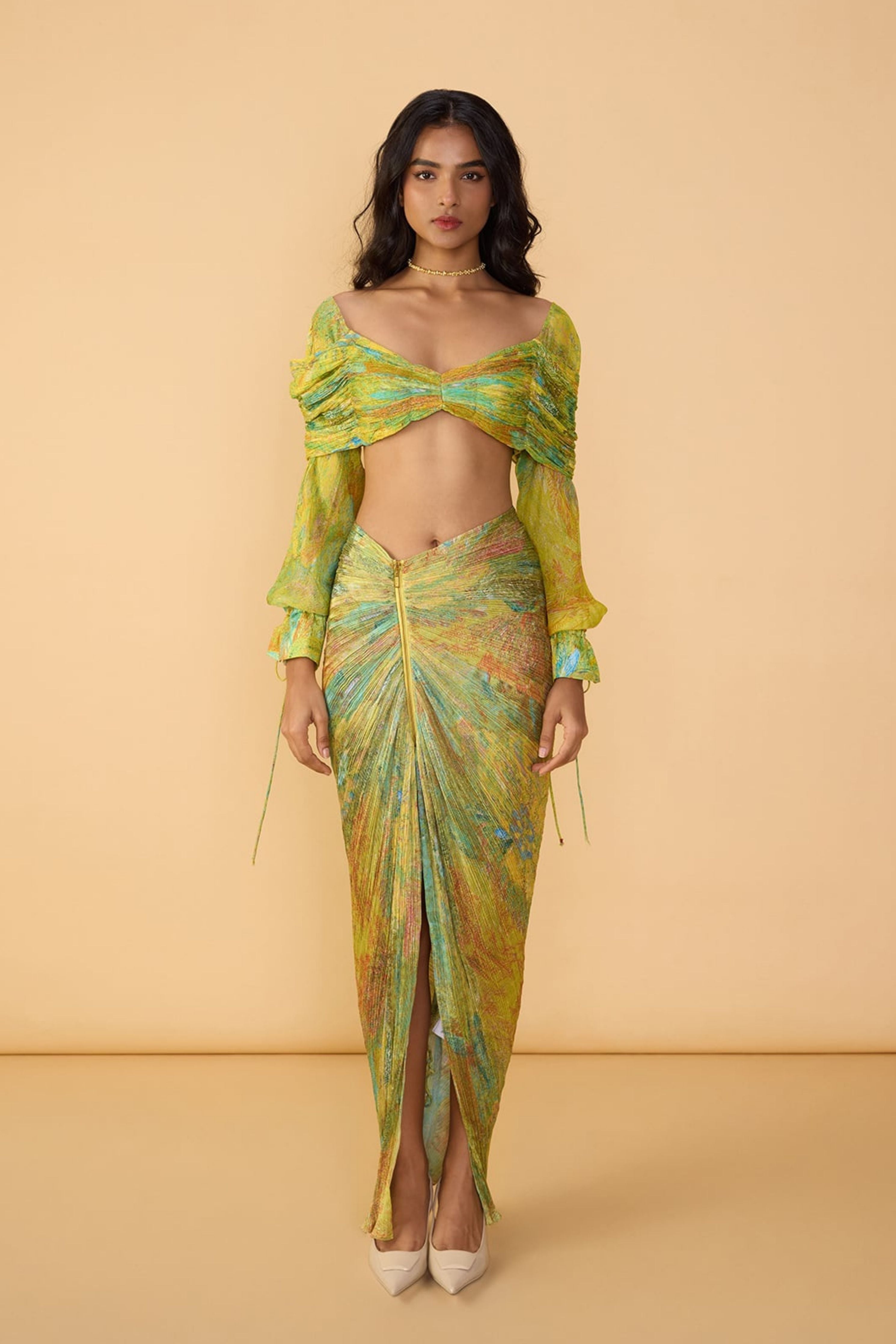 Kanissa Blouse With Gigi Skirt