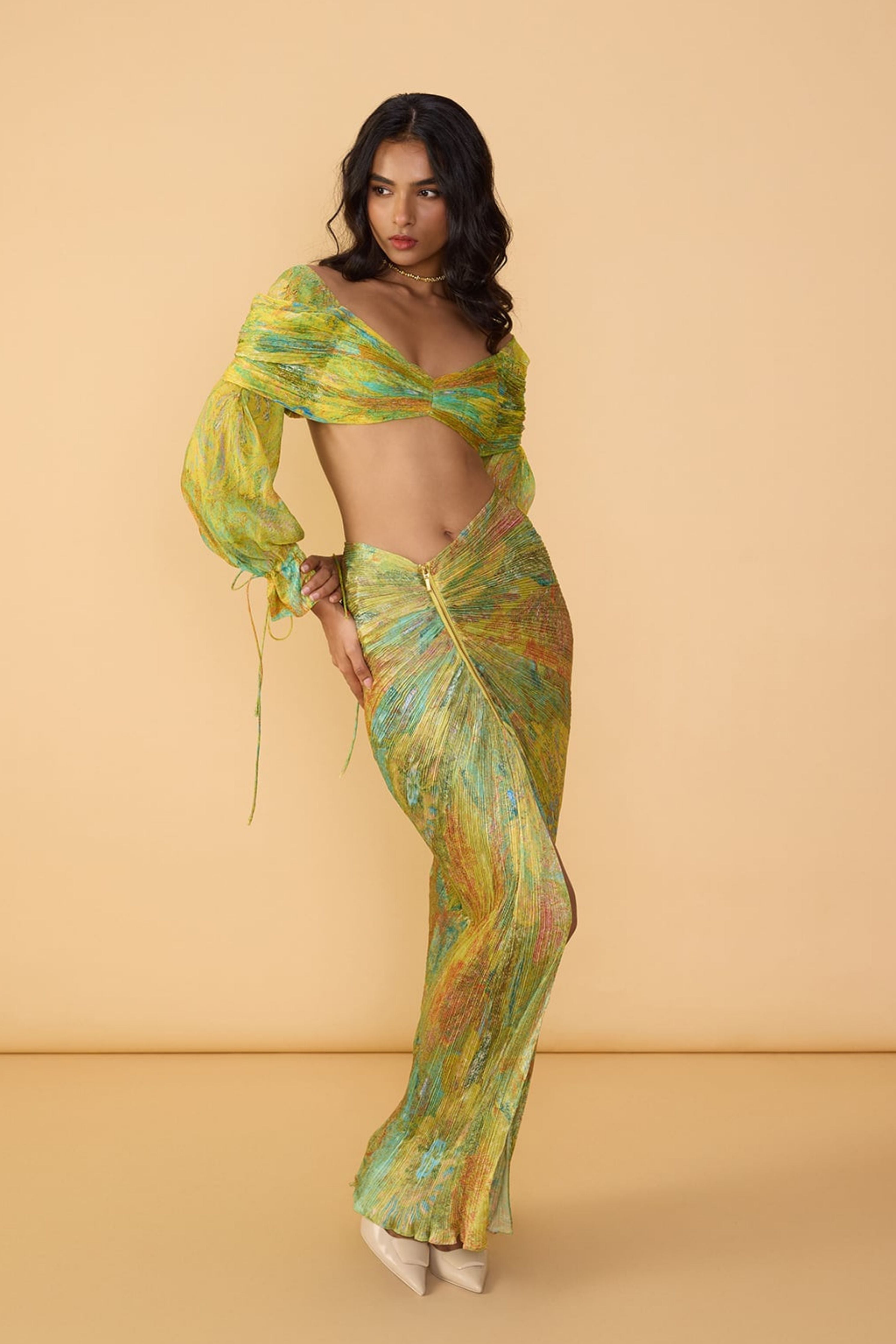 Kanissa Blouse With Gigi Skirt