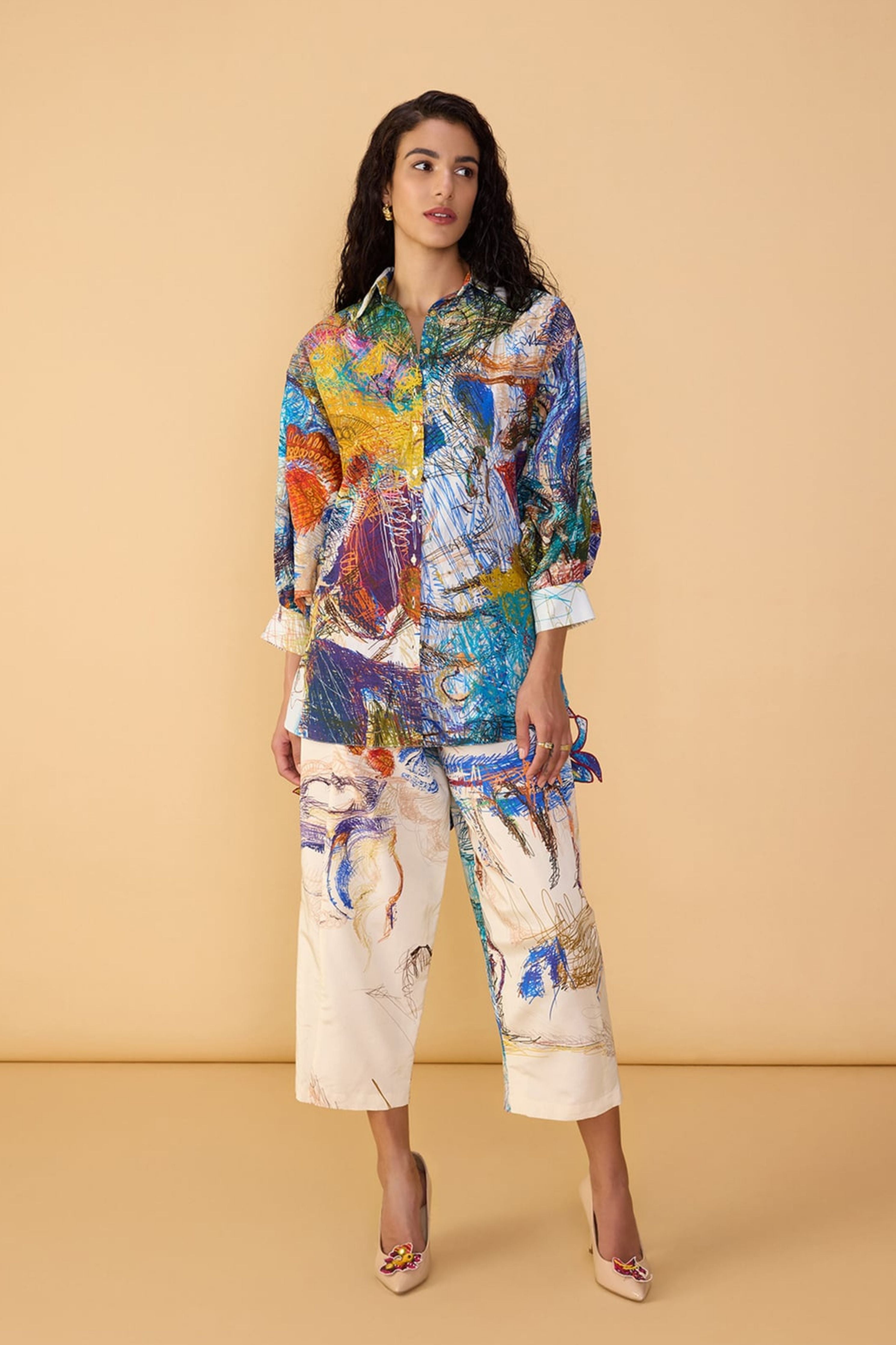 Armida shirt With Loly Trousers