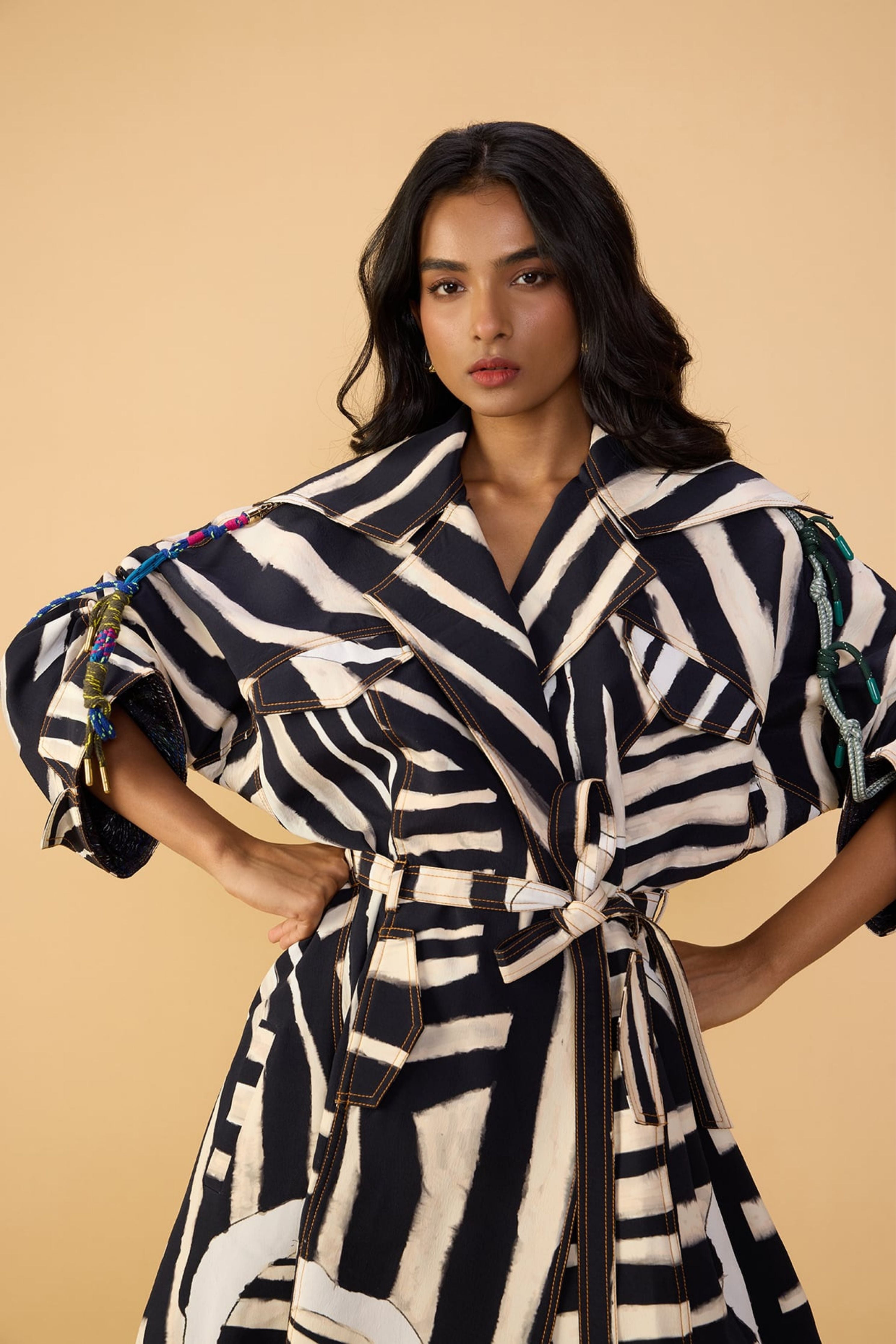 Helena Trench With Loly Trousers