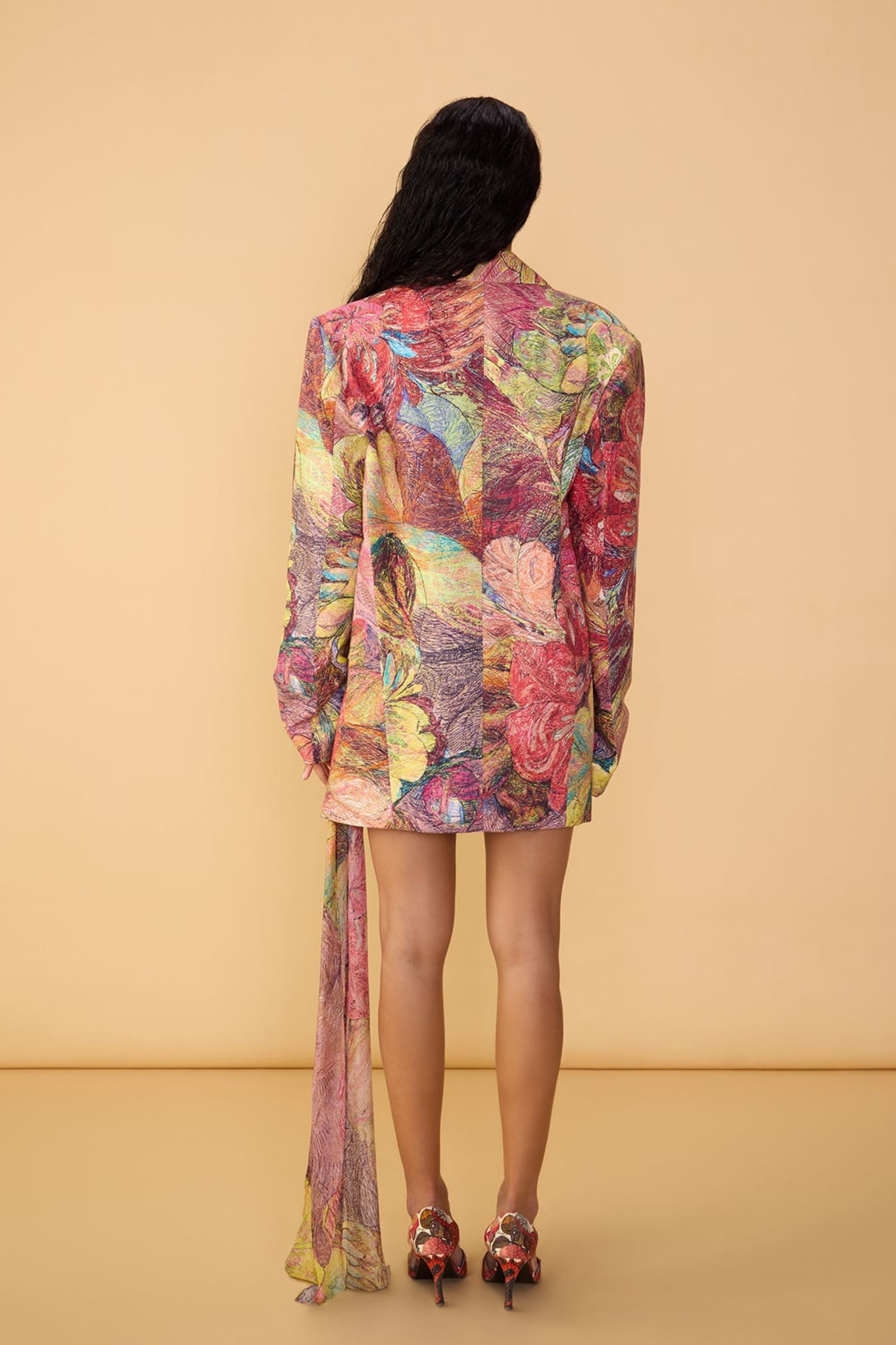 Jenna Blazer With Ivana Camisole With Carlitta Skirt