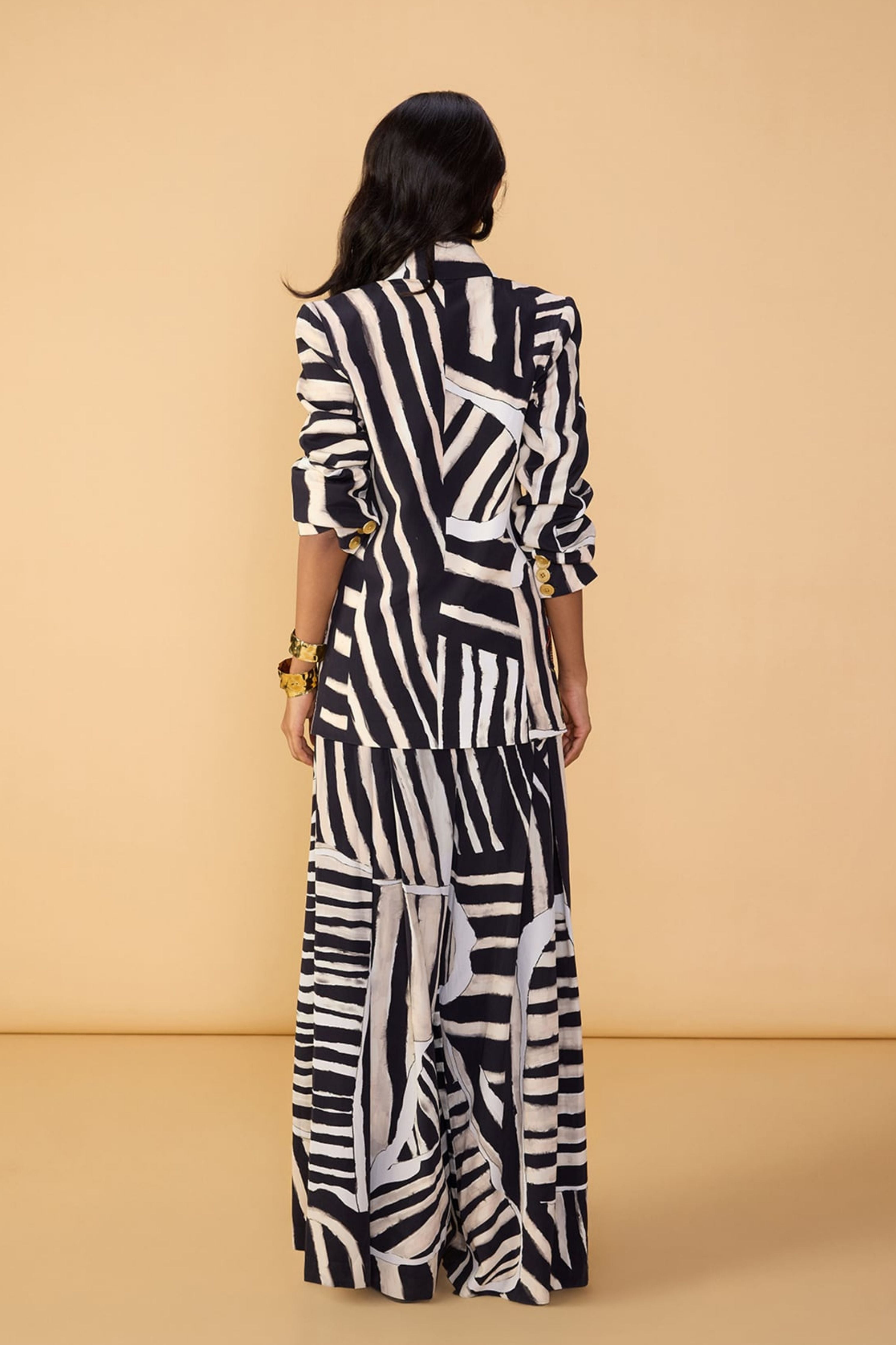 Skylar Blazer With Saylor Palazzo