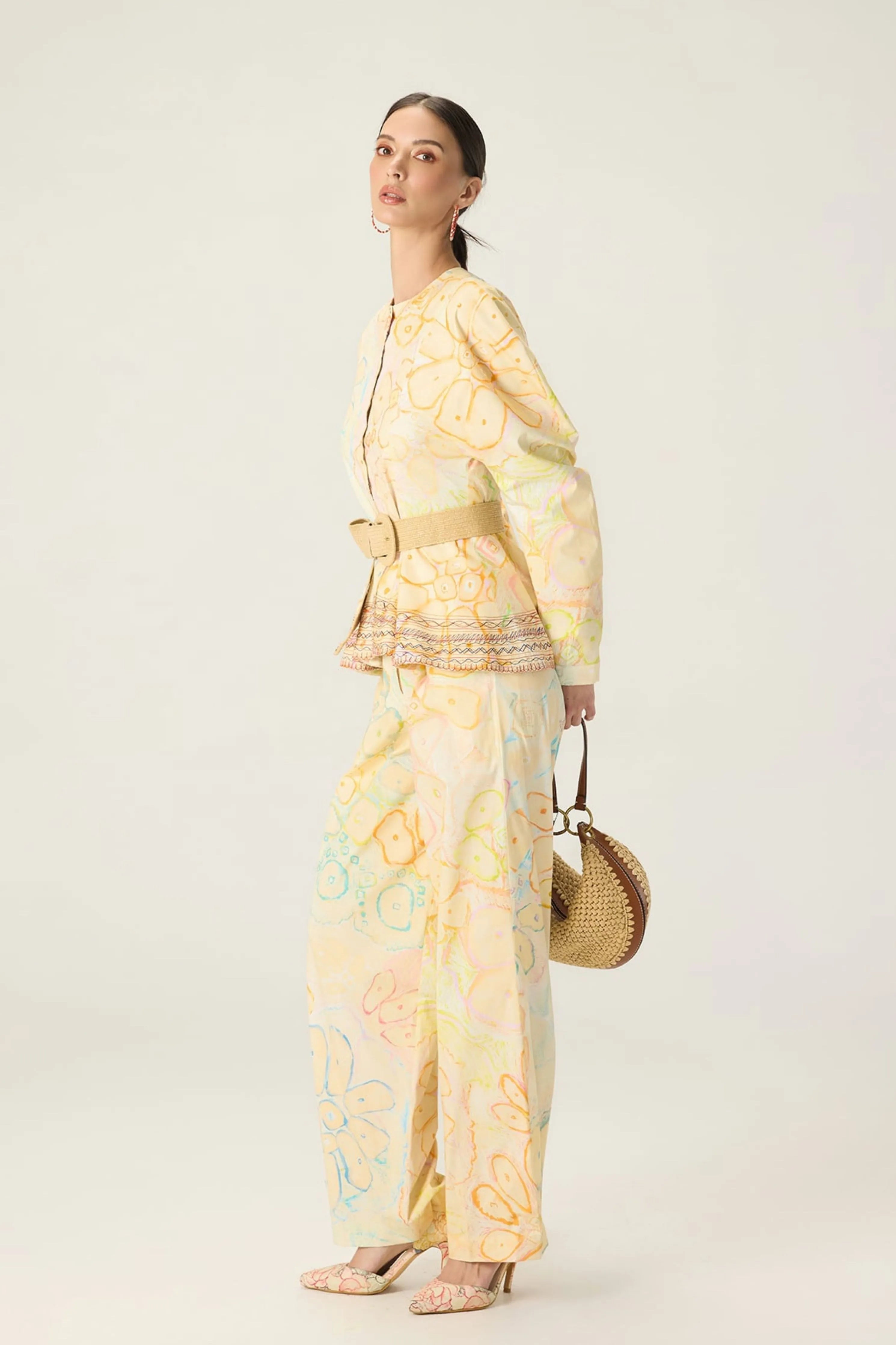Astrid Blouse With Roux Trousers