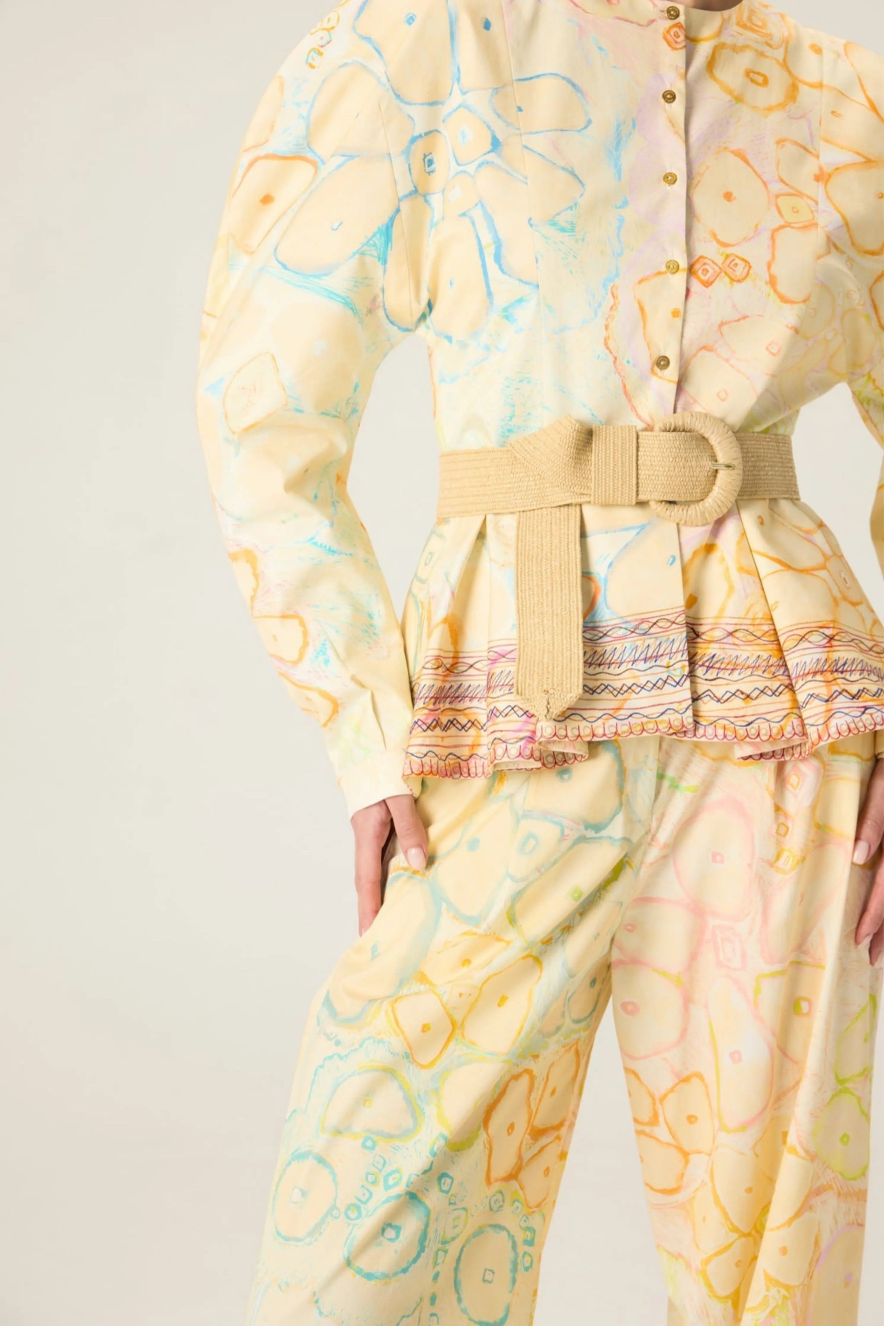 Astrid Blouse With Roux Trousers