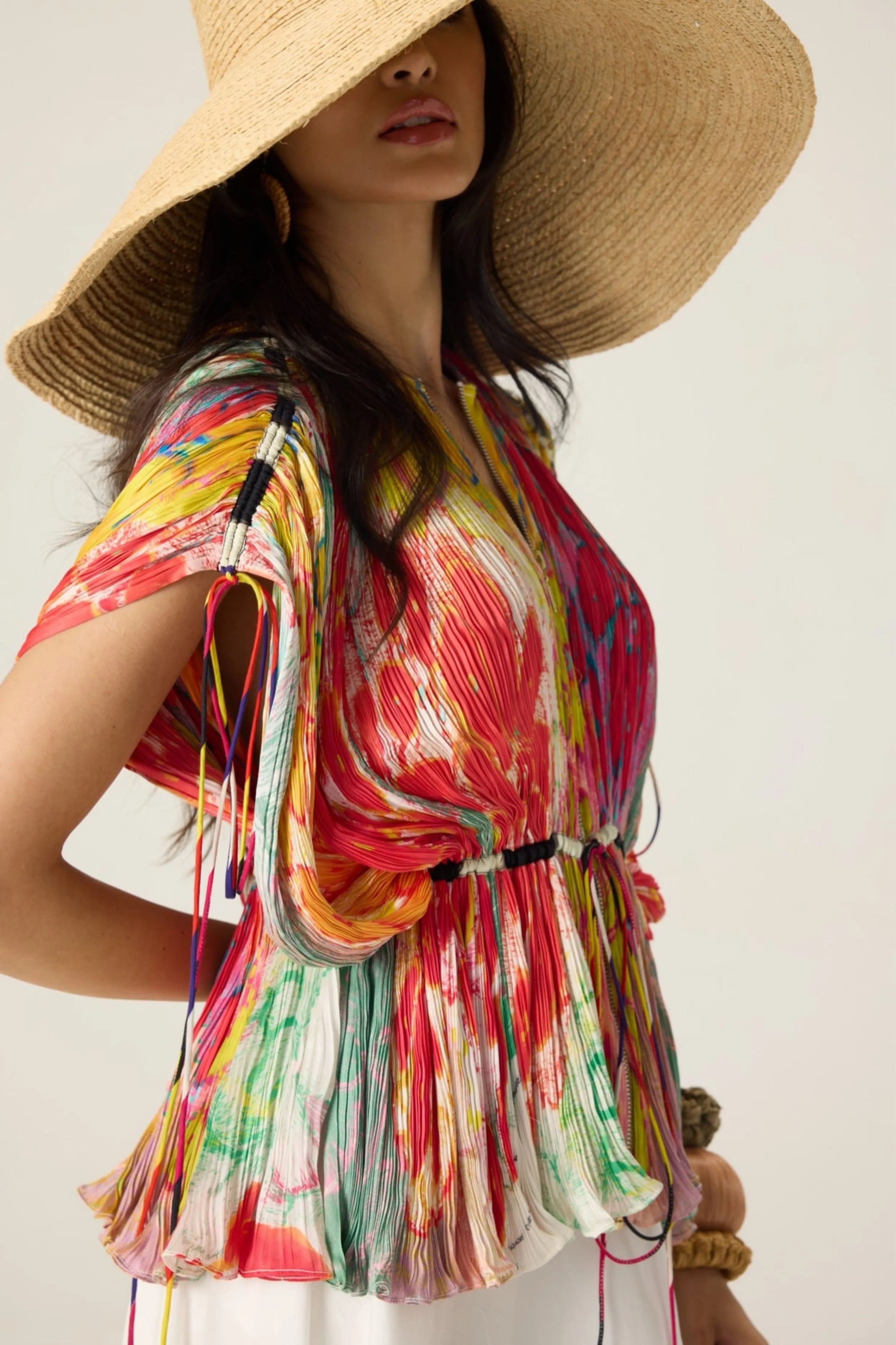 Monica Blouse With Scottie Skirt