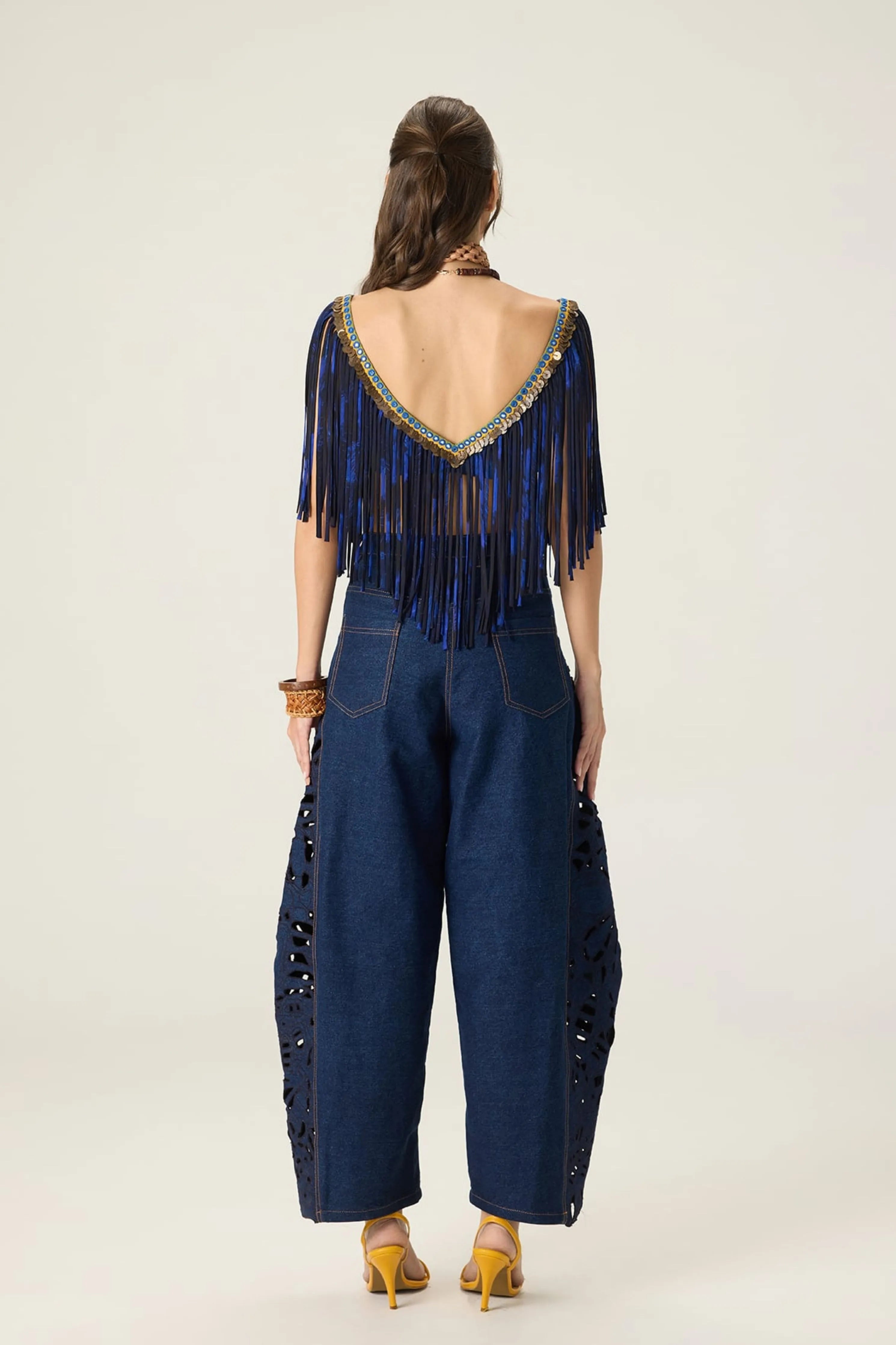 Cosima Blouse With Bex Jeans