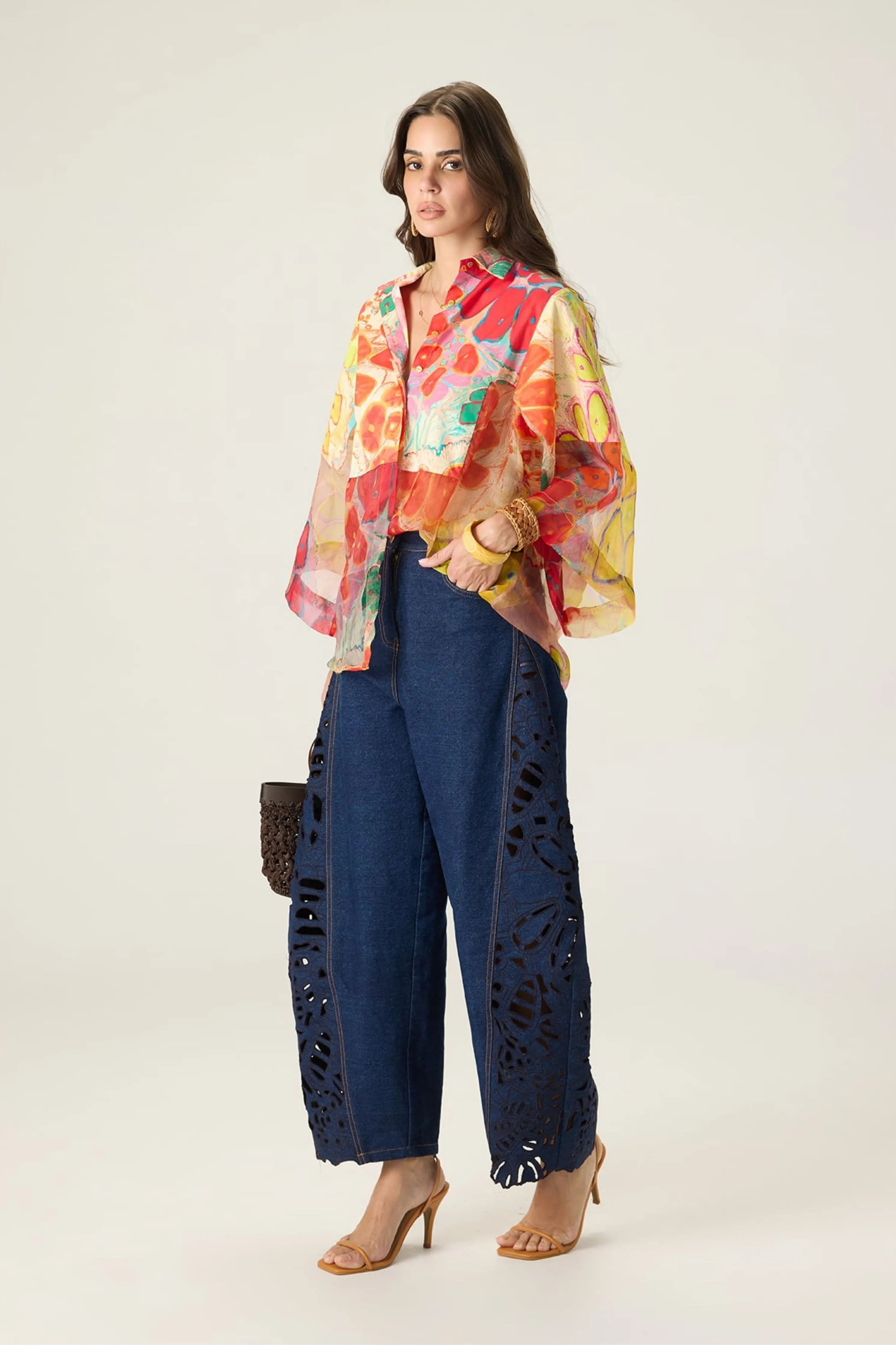 Bellamy Shirt With Bex Jeans