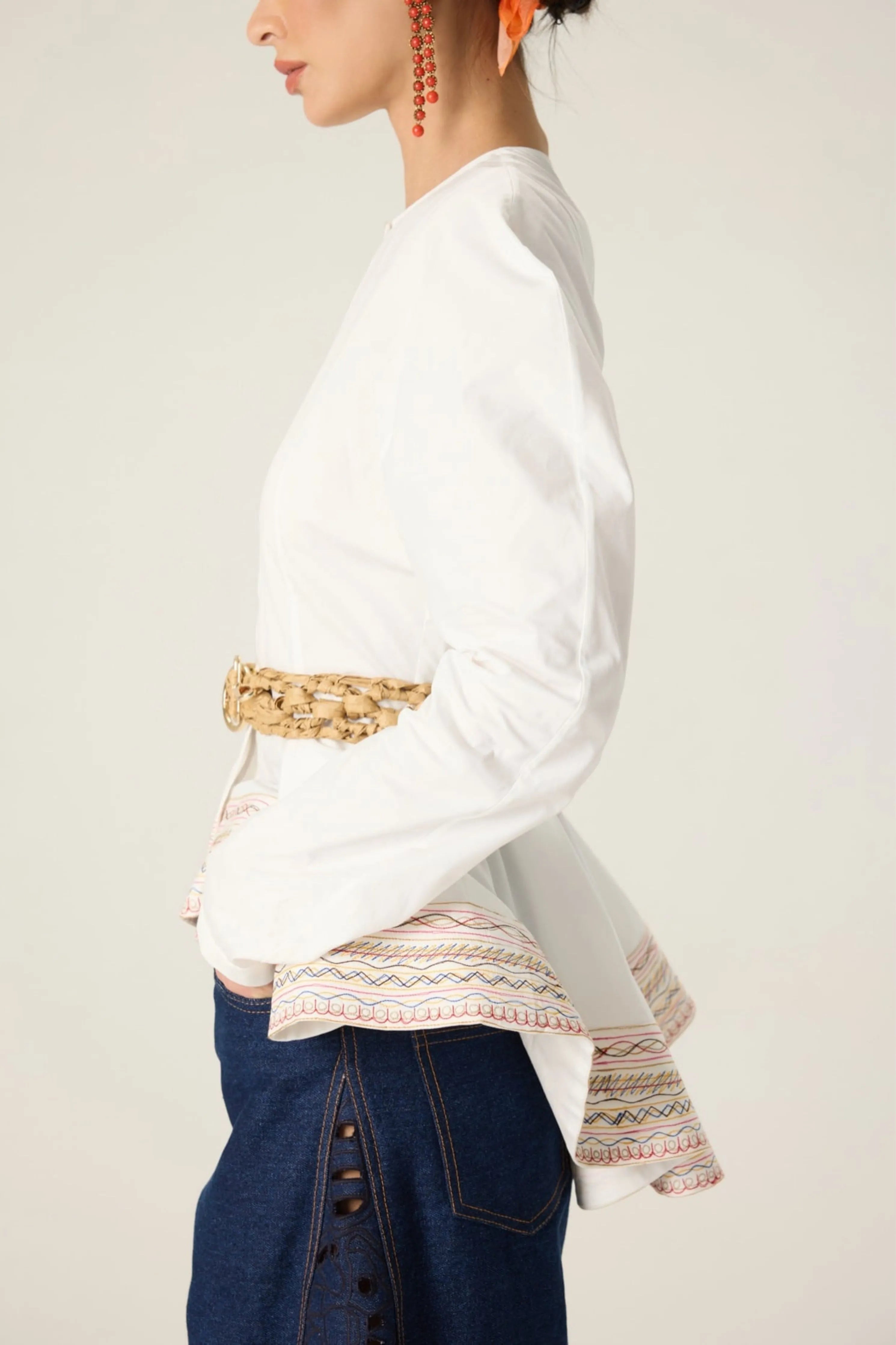 Logan Blouse With Bex Jeans