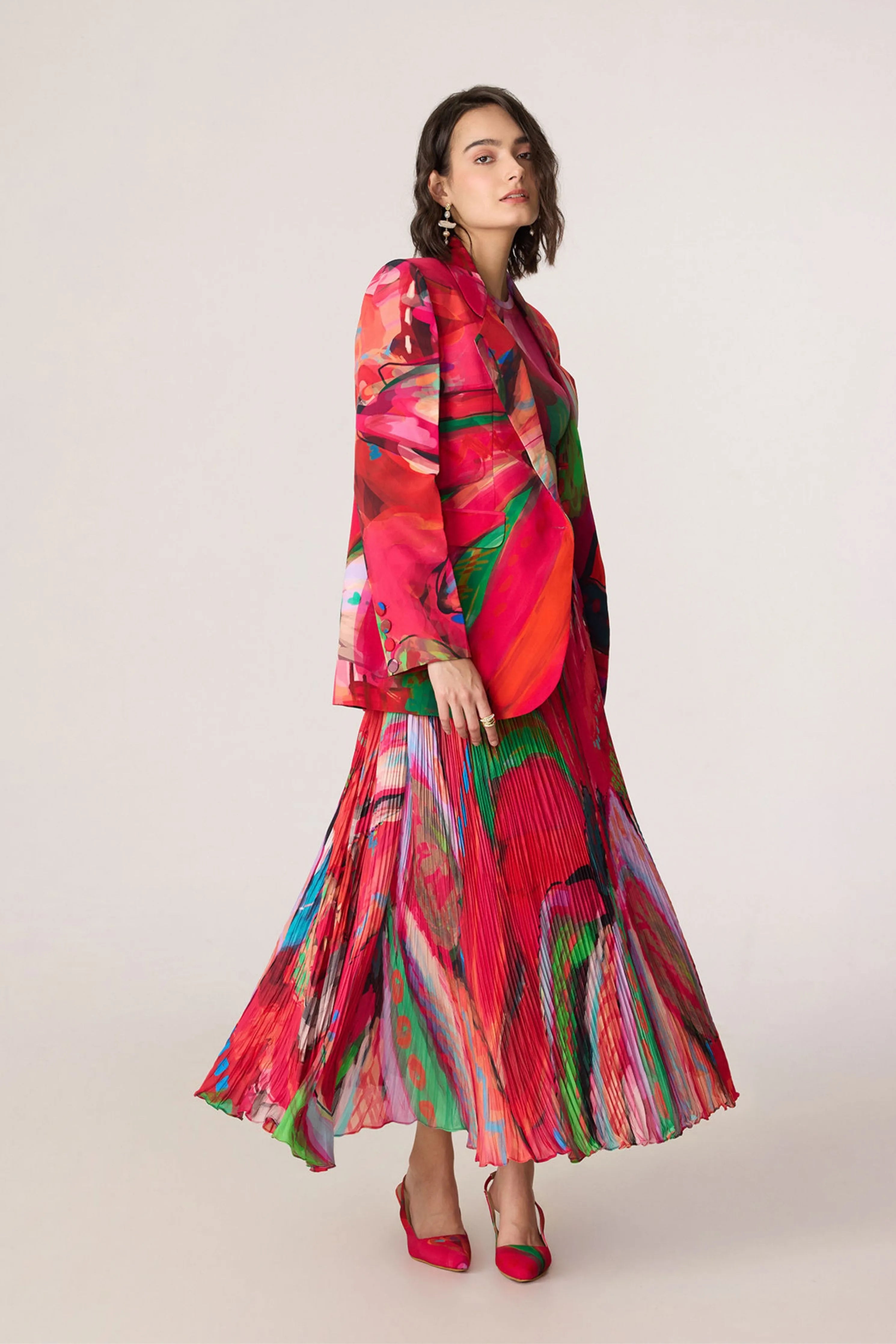 Zavi Blouse With Zora Skirt