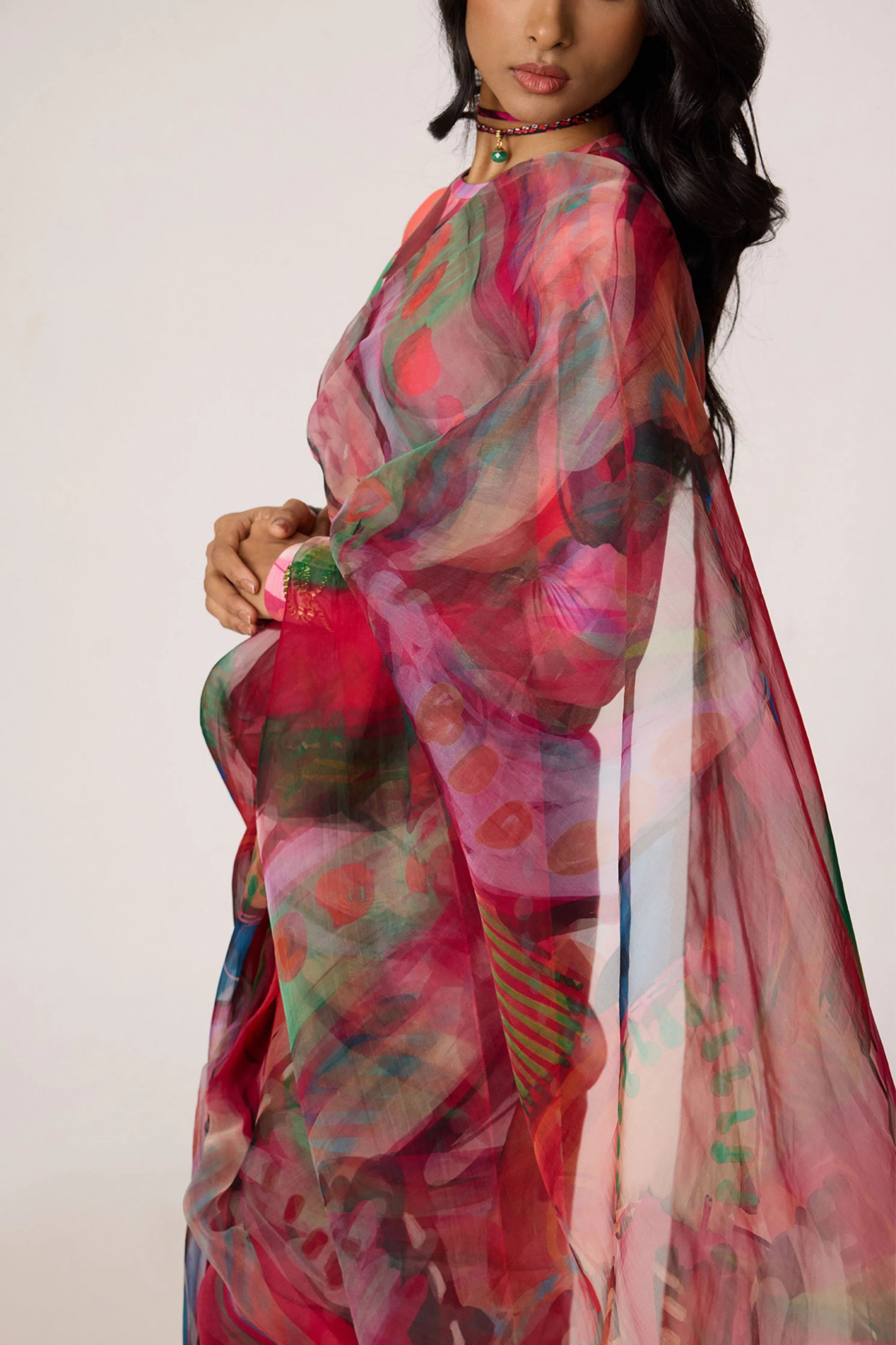 Zavi Blouse With Agatha Sari