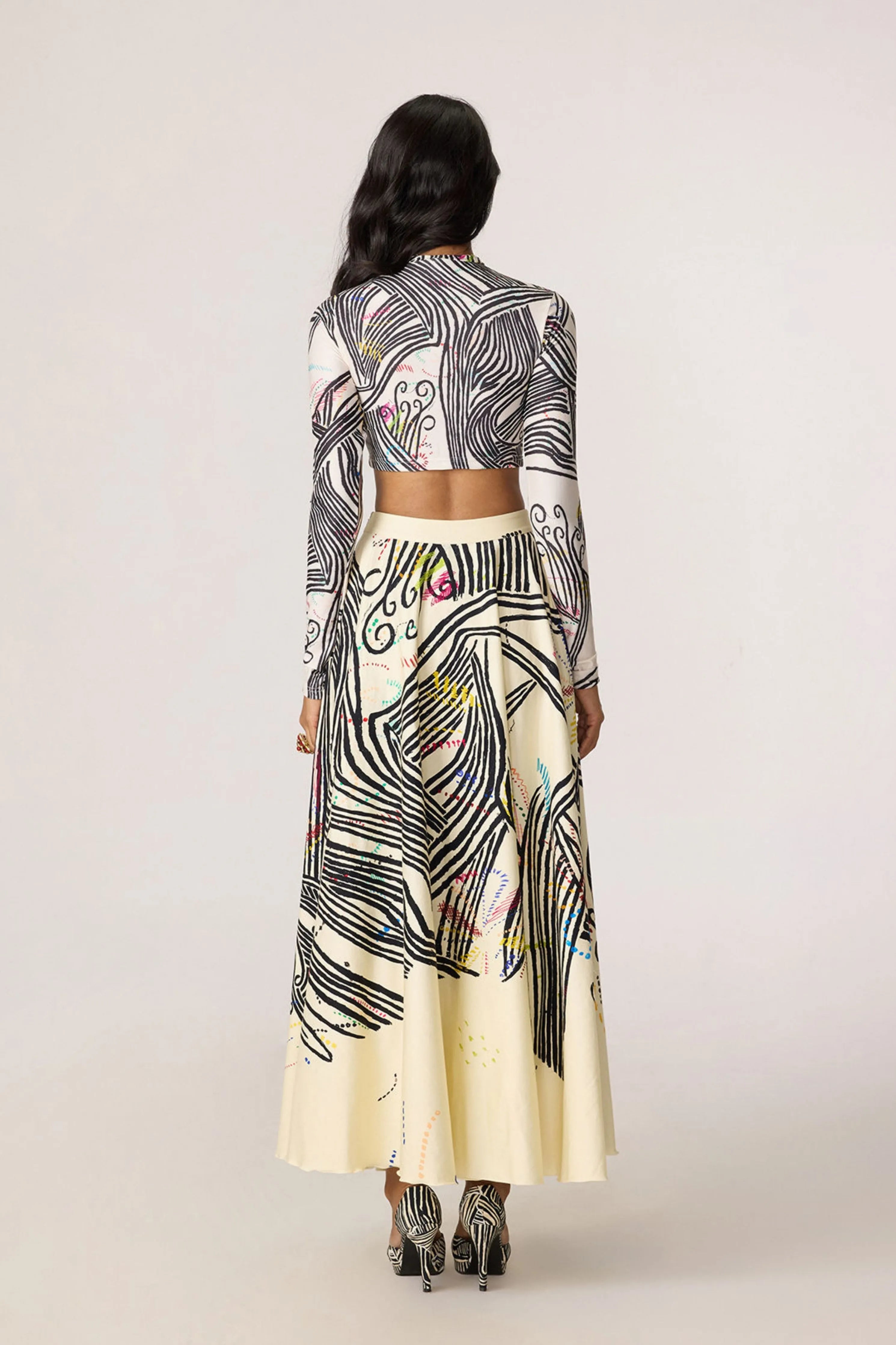 Gigi Blouse With Dracy Skirt
