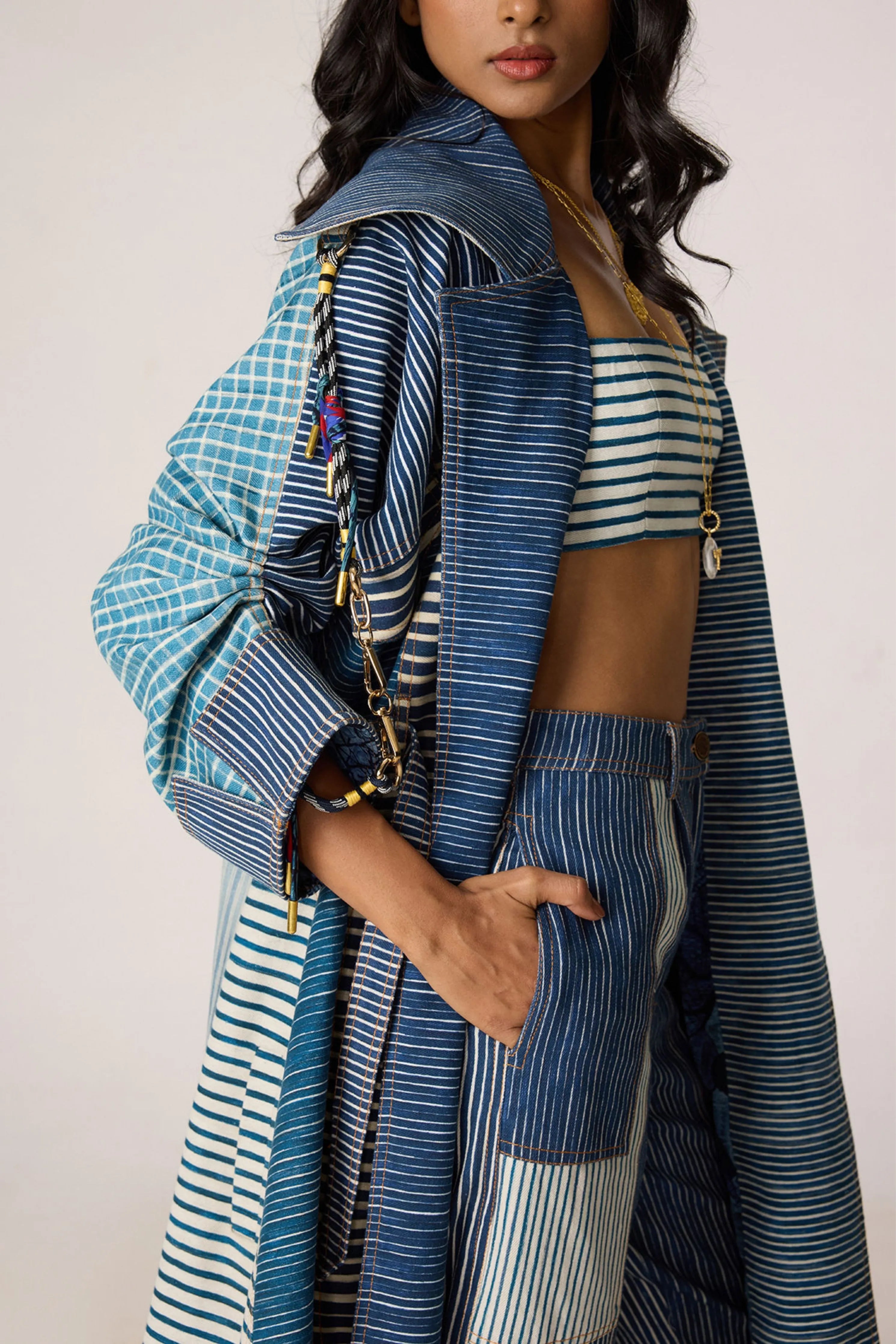 Sara Anjum In Selah Jacket Set