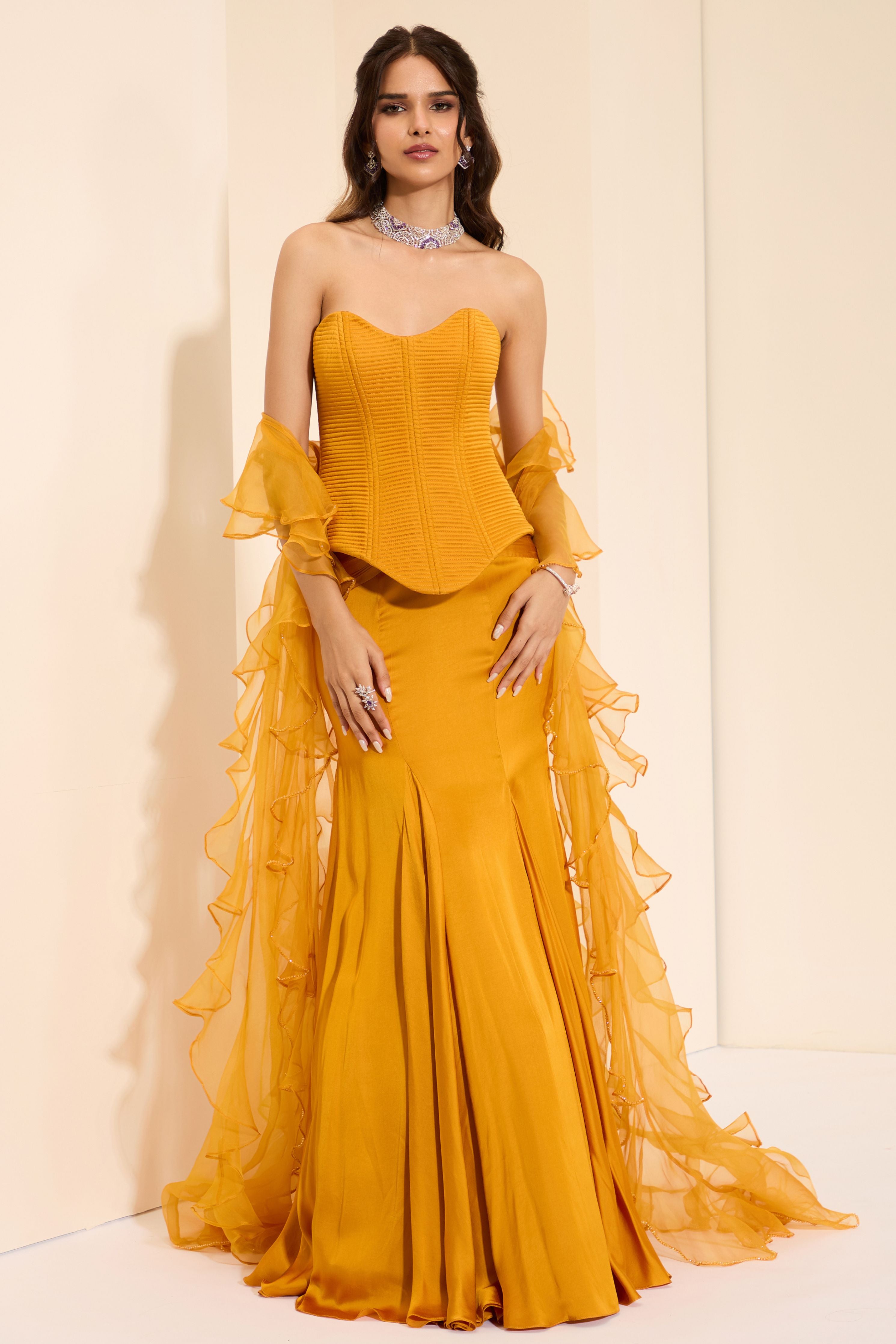 Sunset Majesty Corset and Drape Set
