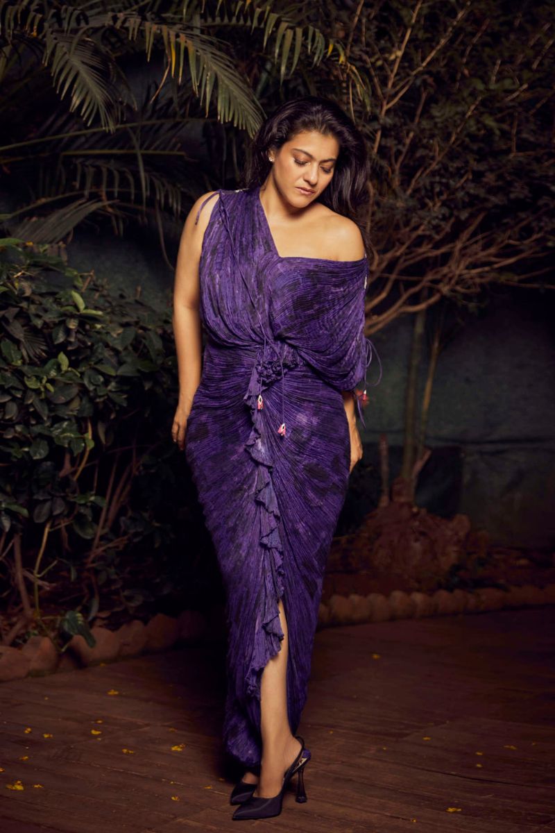 Kajol Devgan In Sari Dress