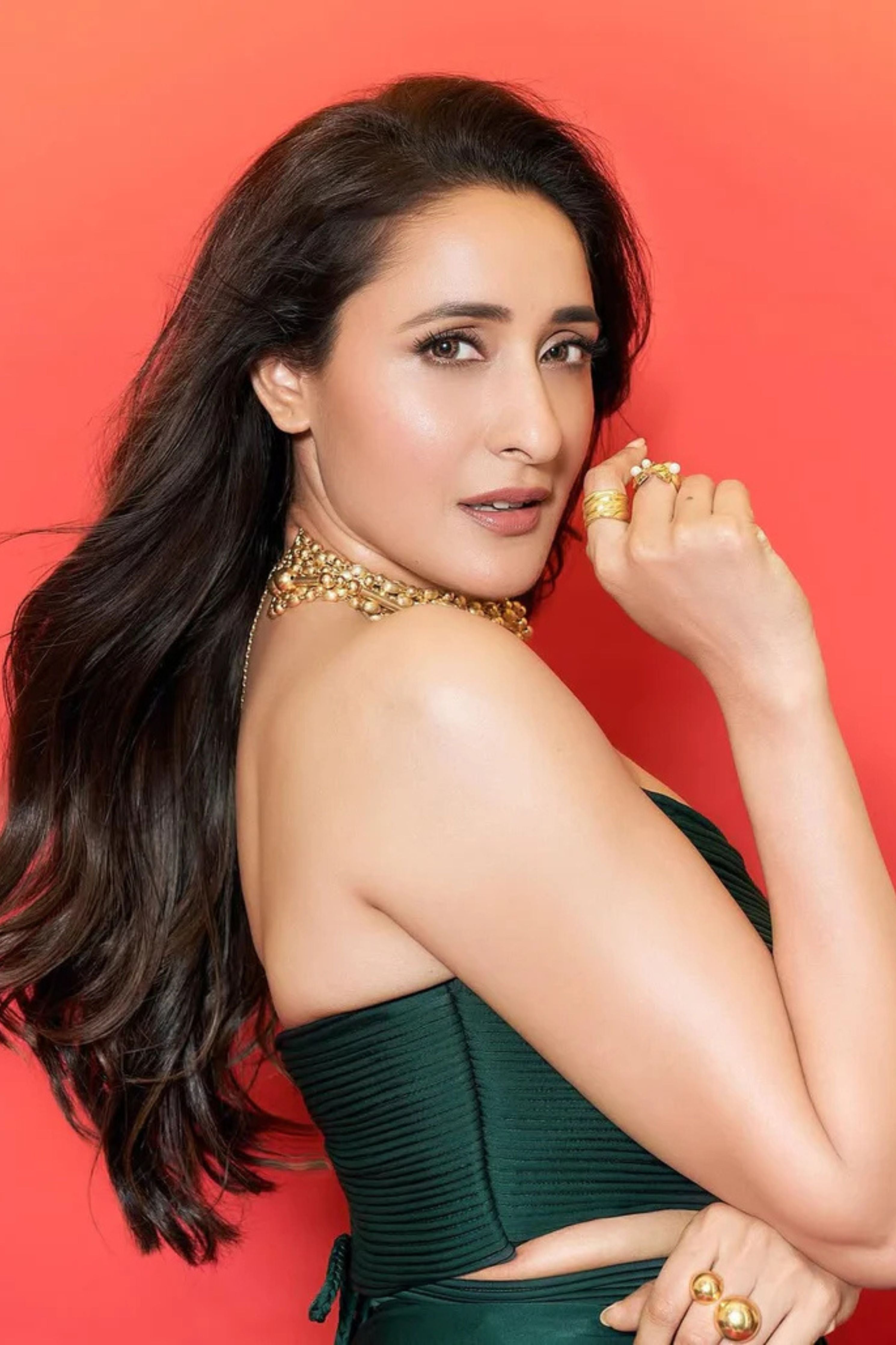 Pragya Jaiswal in Sapin Elle Corset