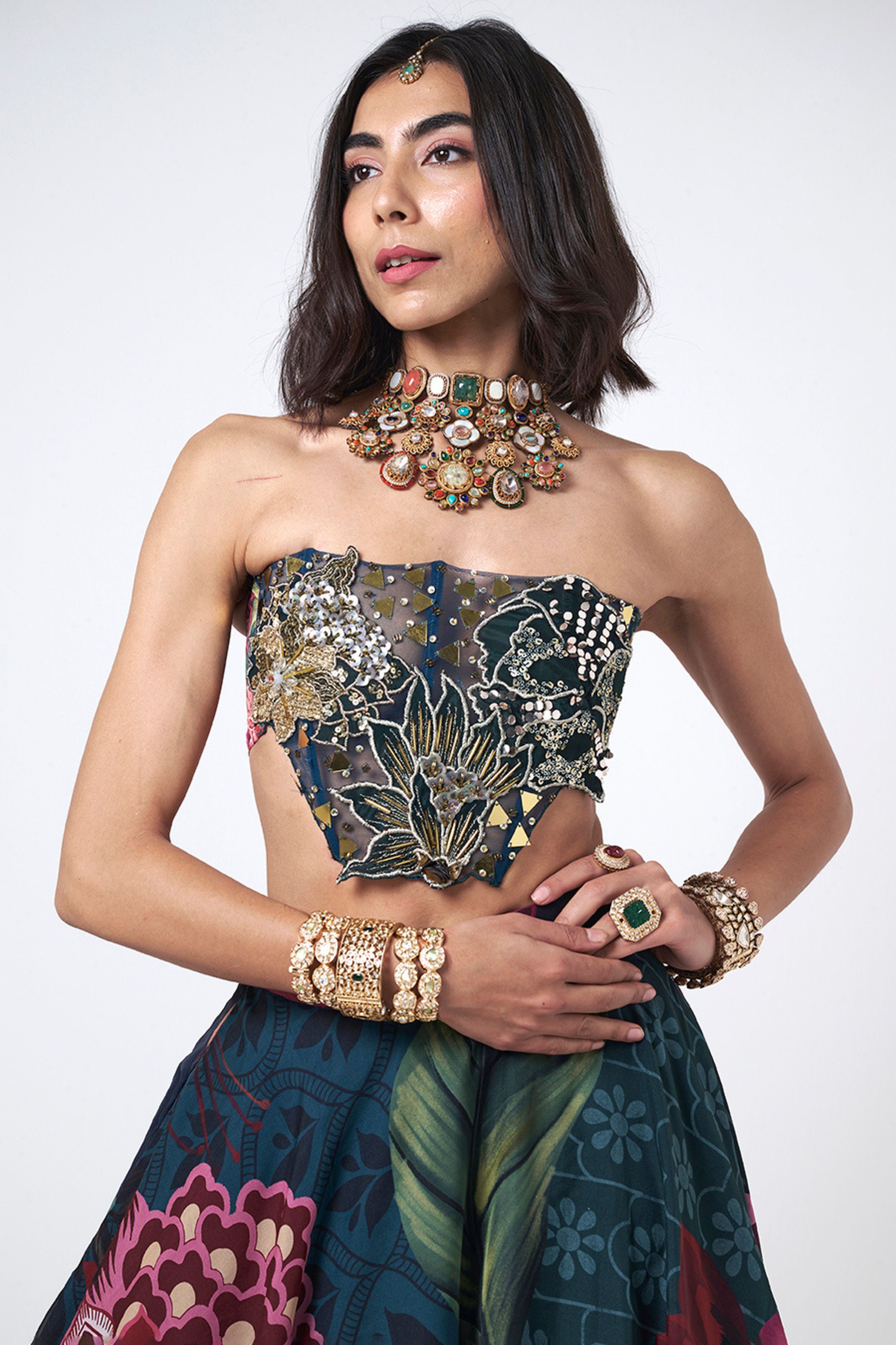 DILBAR CORSET SET