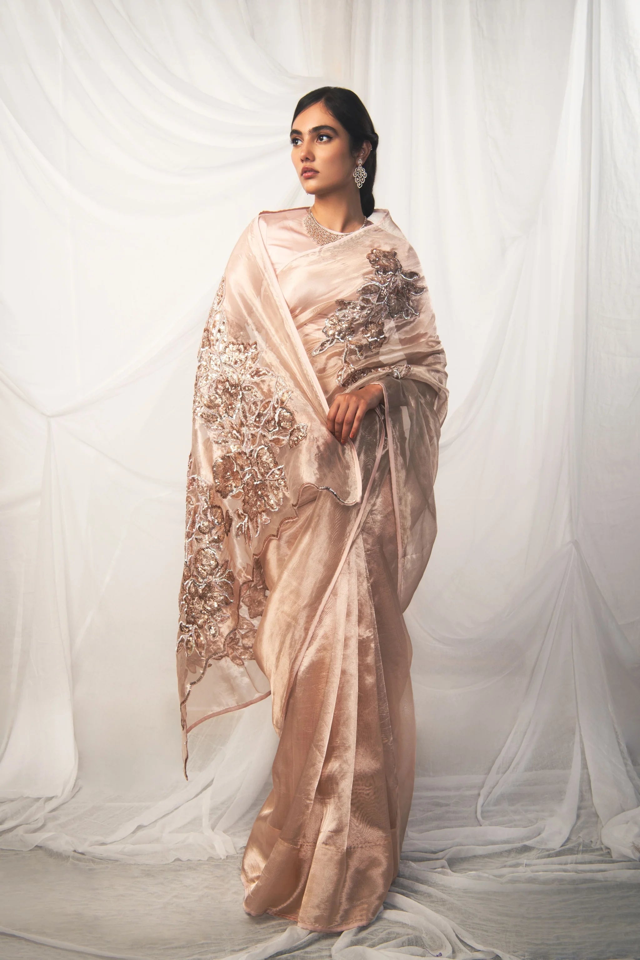 Chrysanthe Saree