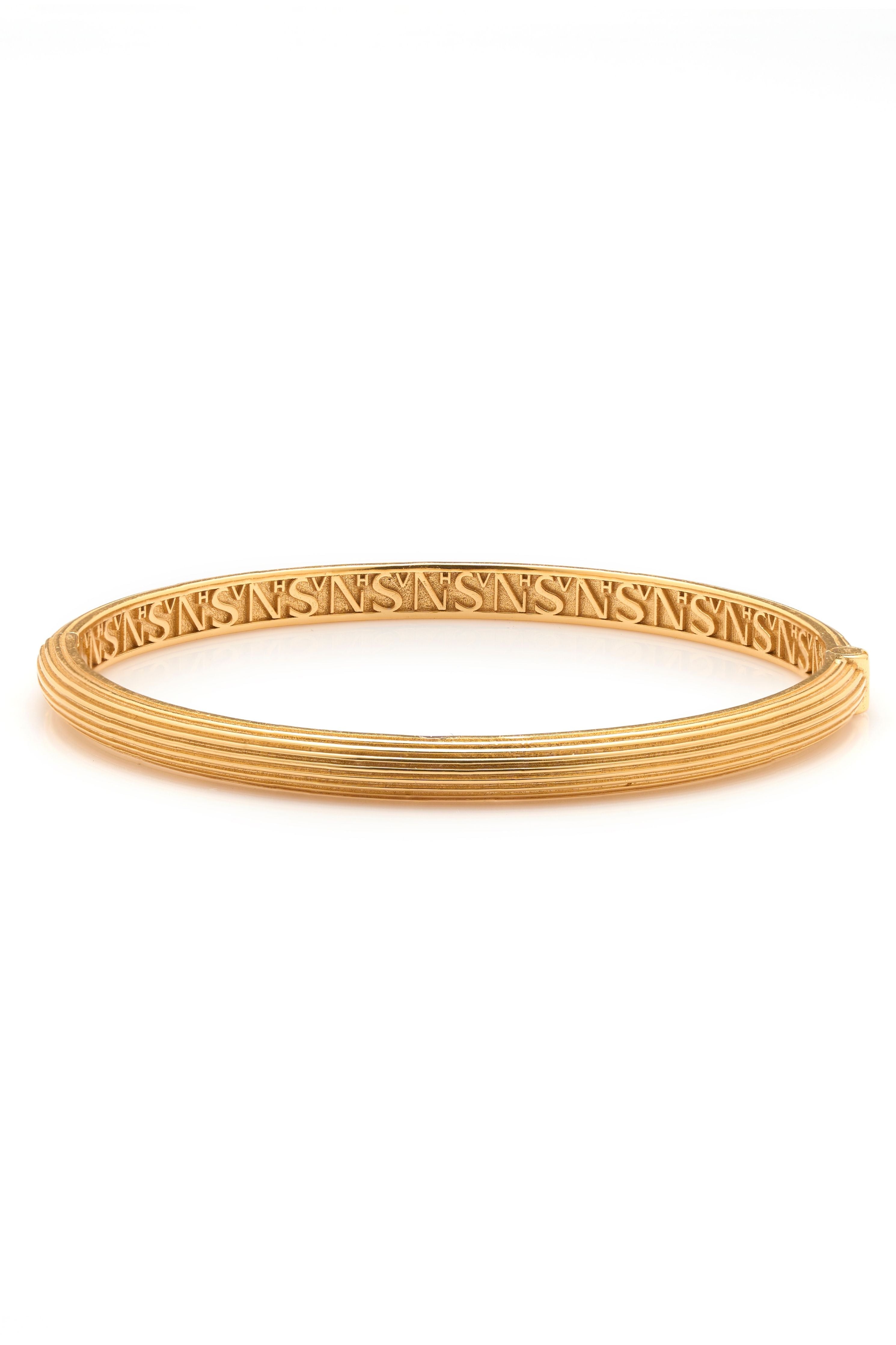 Numisma Gold Bangle