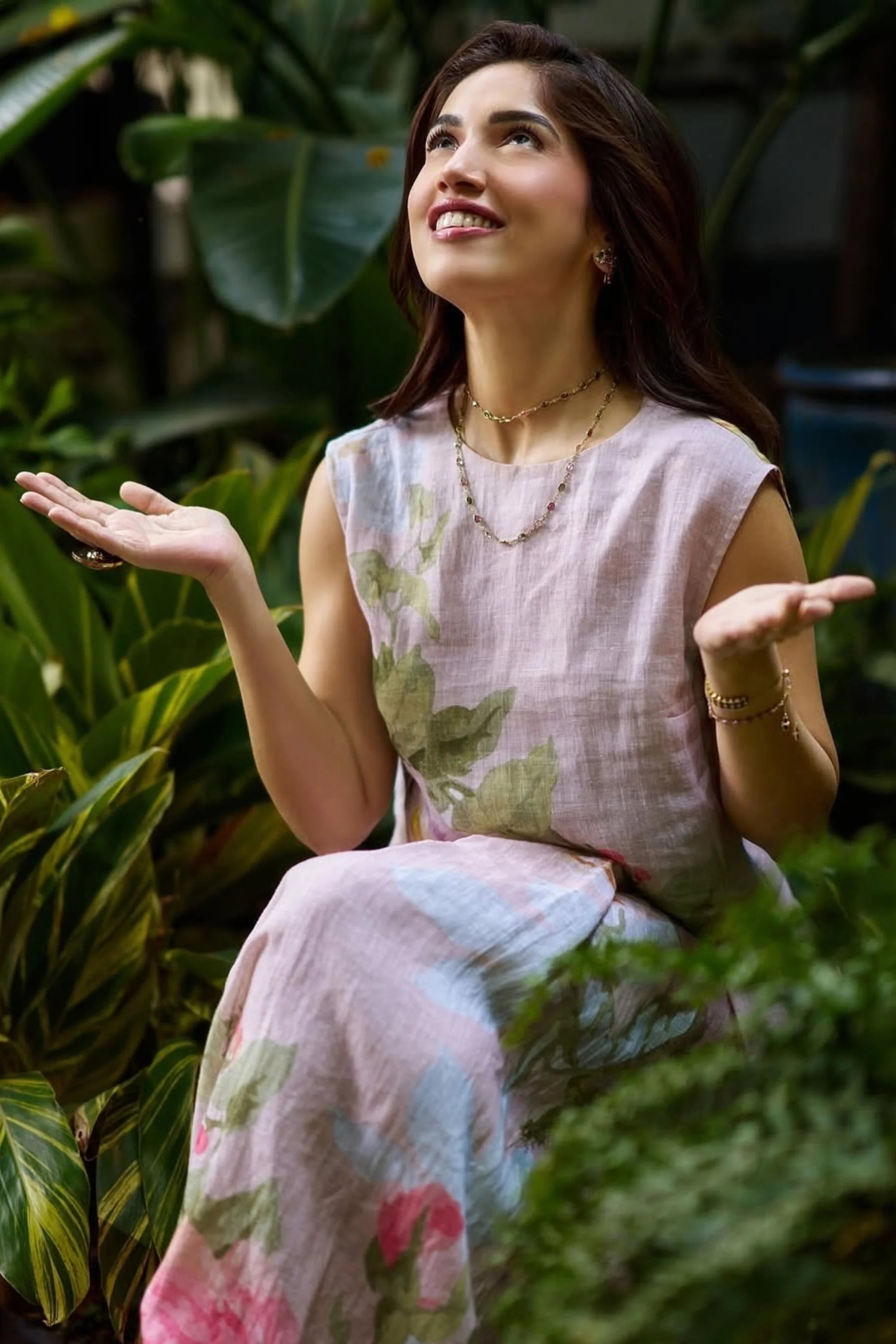 Bhumi Pednekar In Hazel skirt set