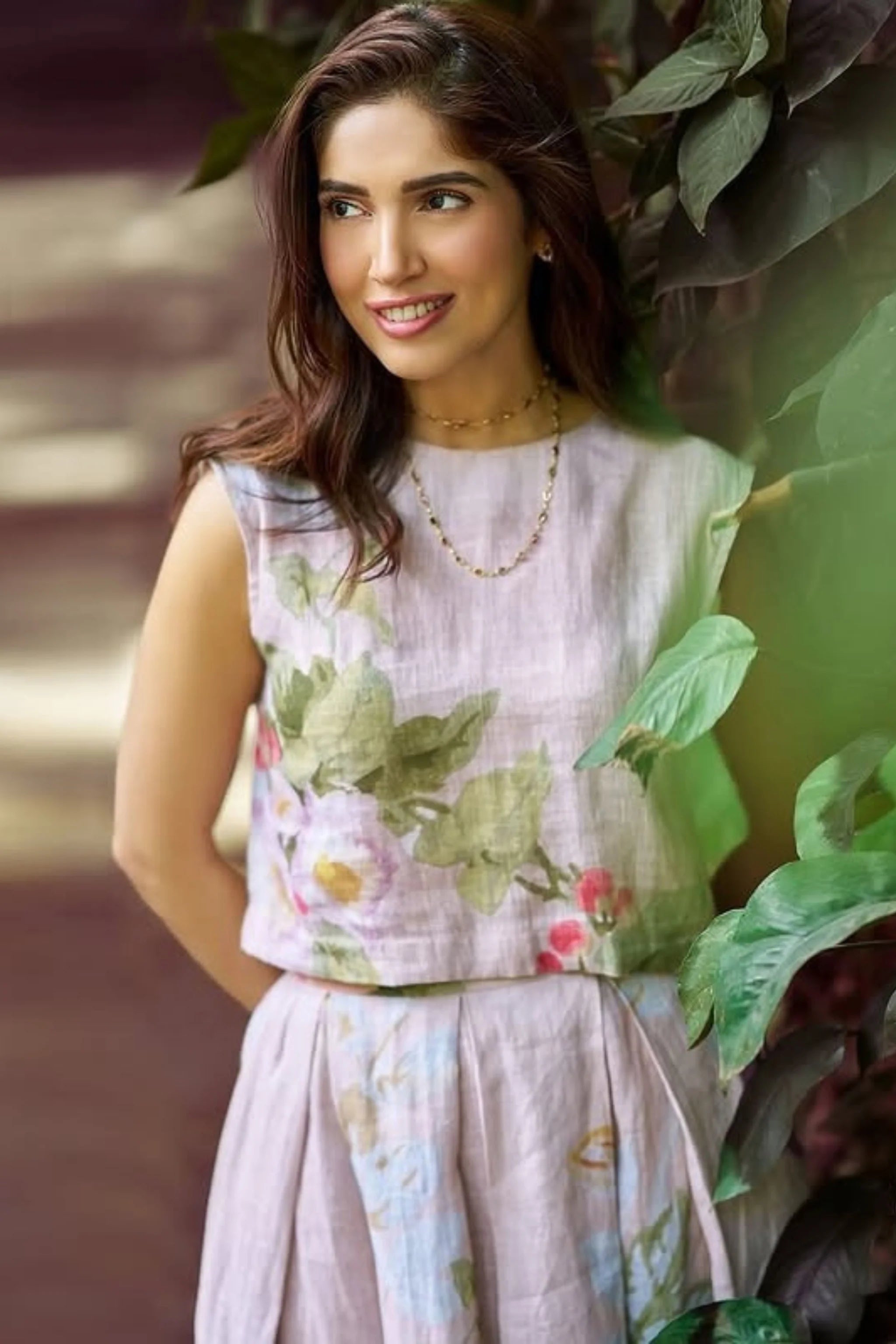 Bhumi Pednekar In Hazel skirt set