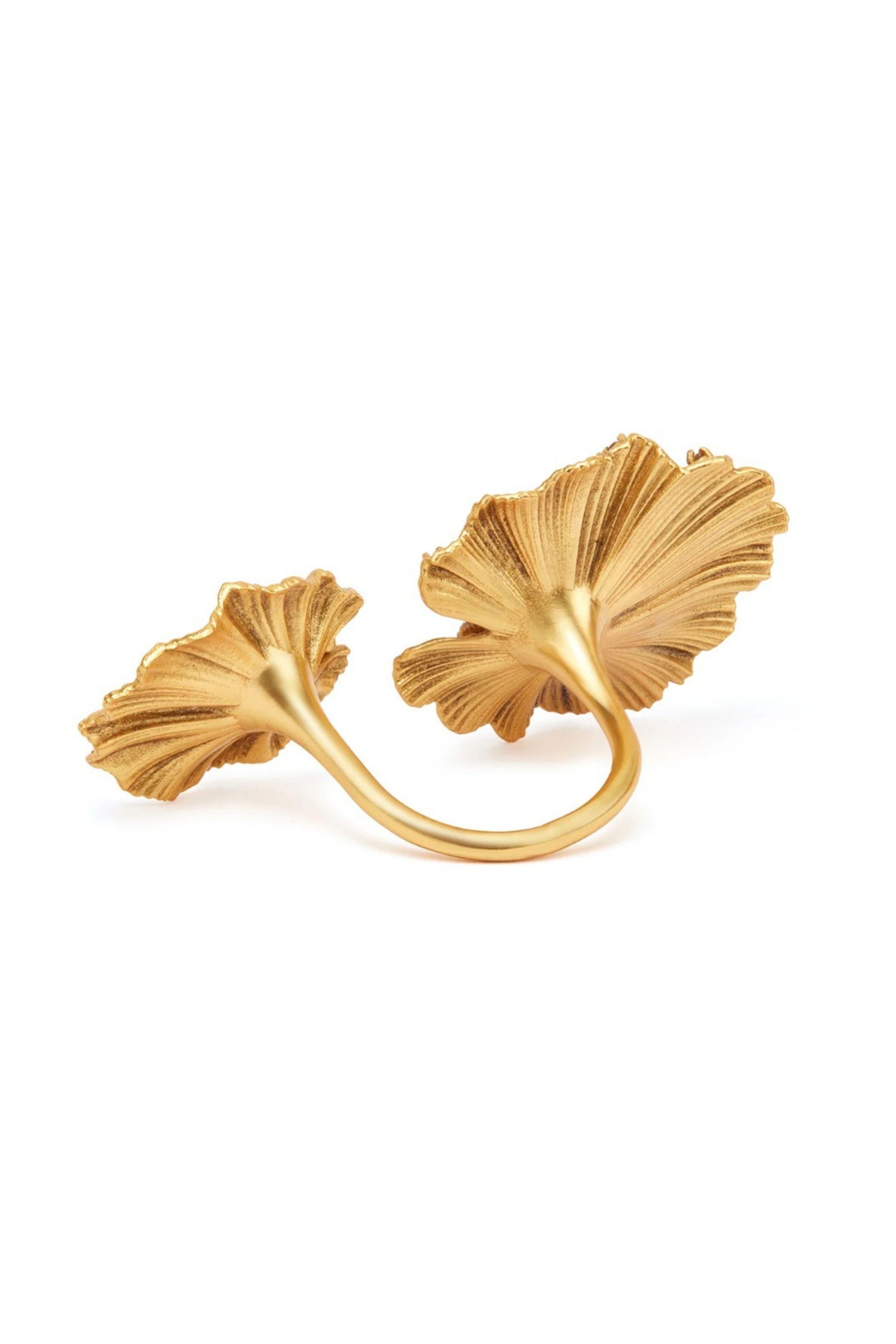Odeta Double-Motif Ring