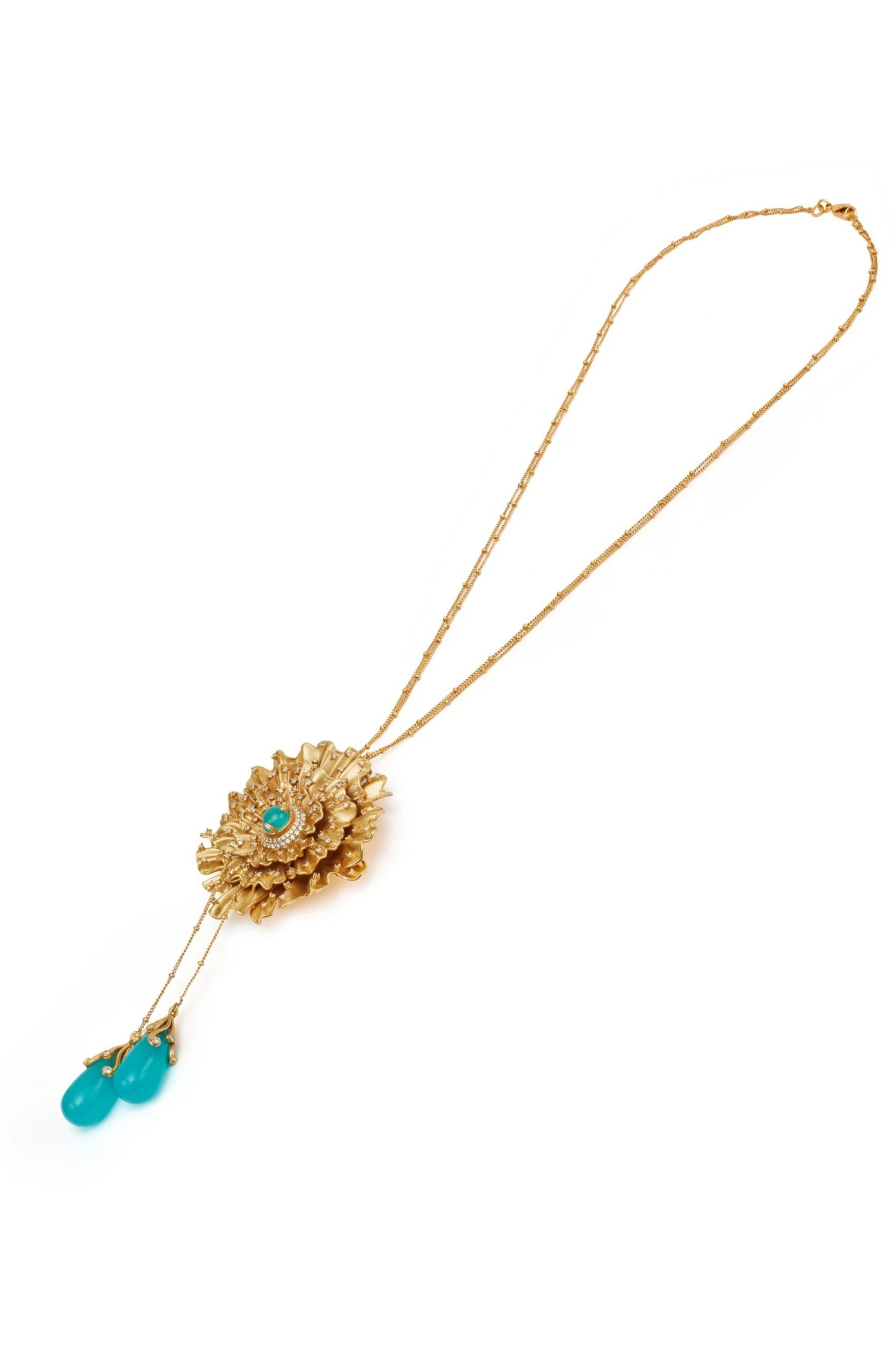 Odeta Pendant With Chain