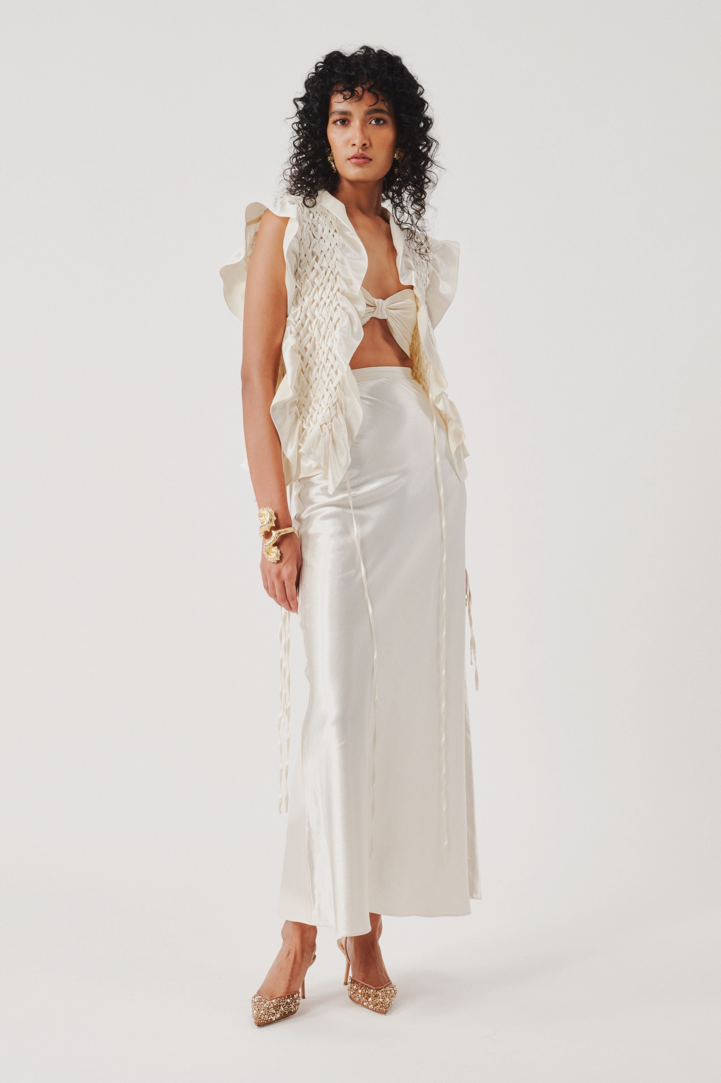 Moony Skirt In Ivory