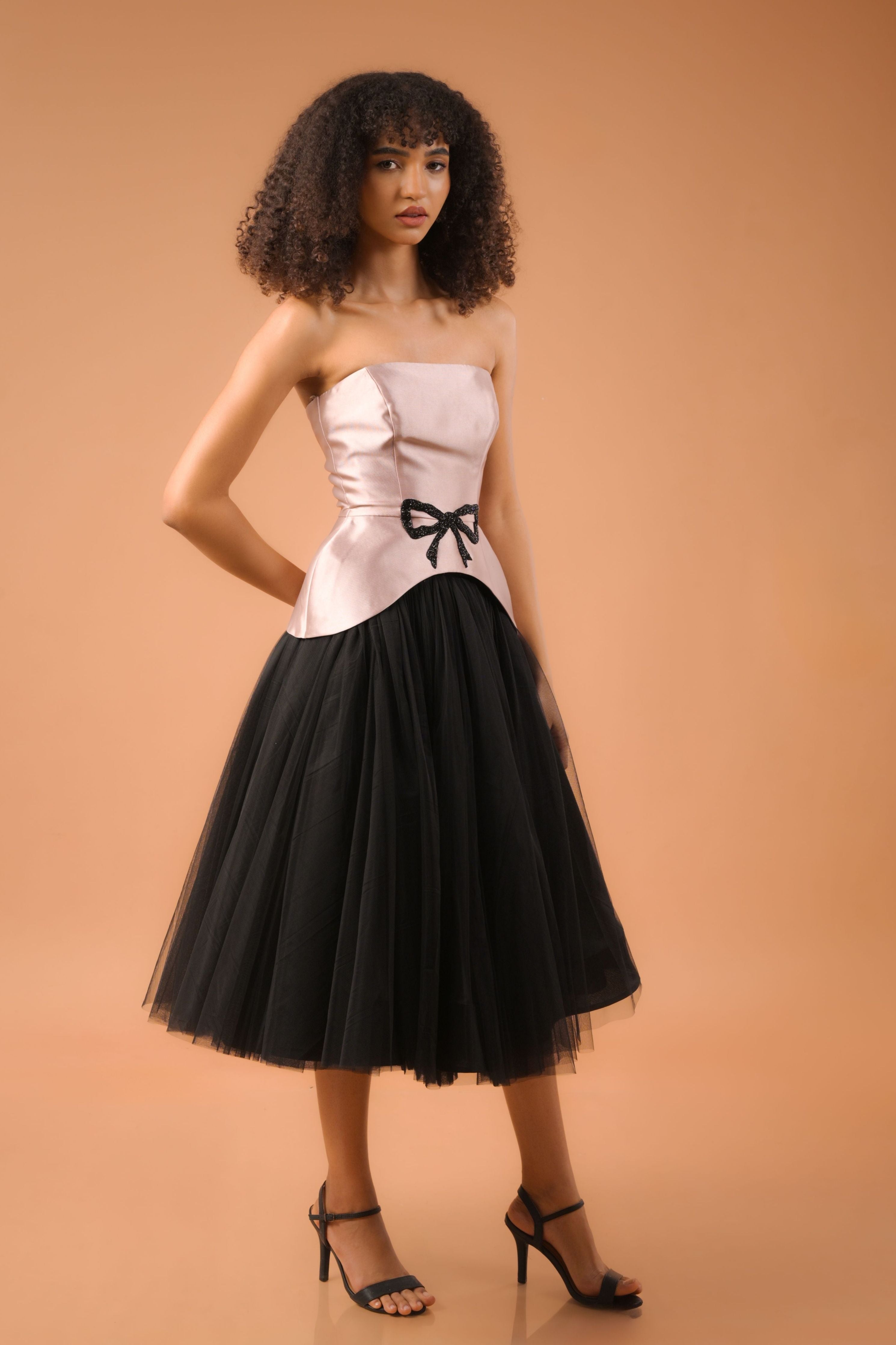 Audrey Rose Gold Corset Co-Ord Set