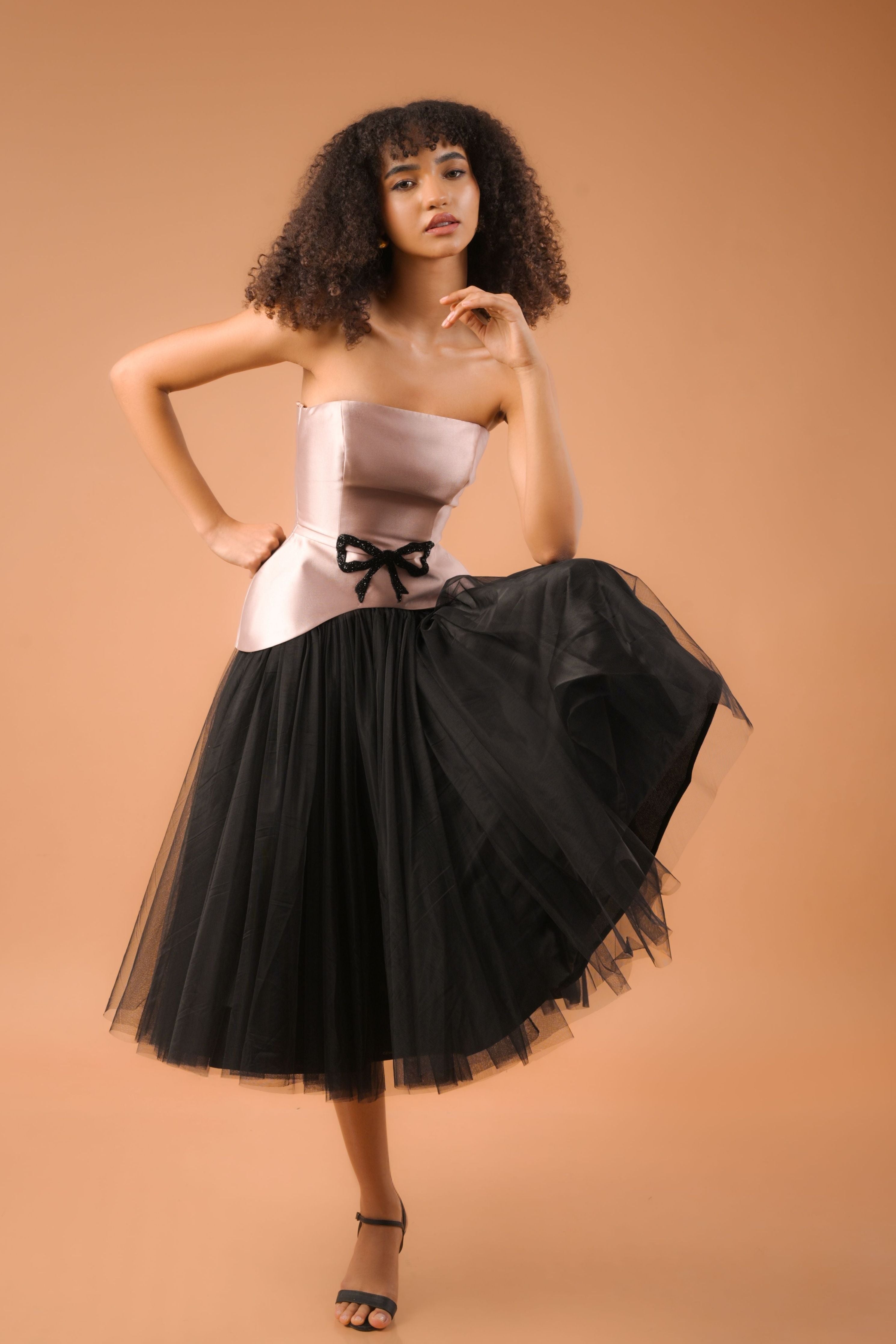 Audrey Rose Gold Corset Co-Ord Set