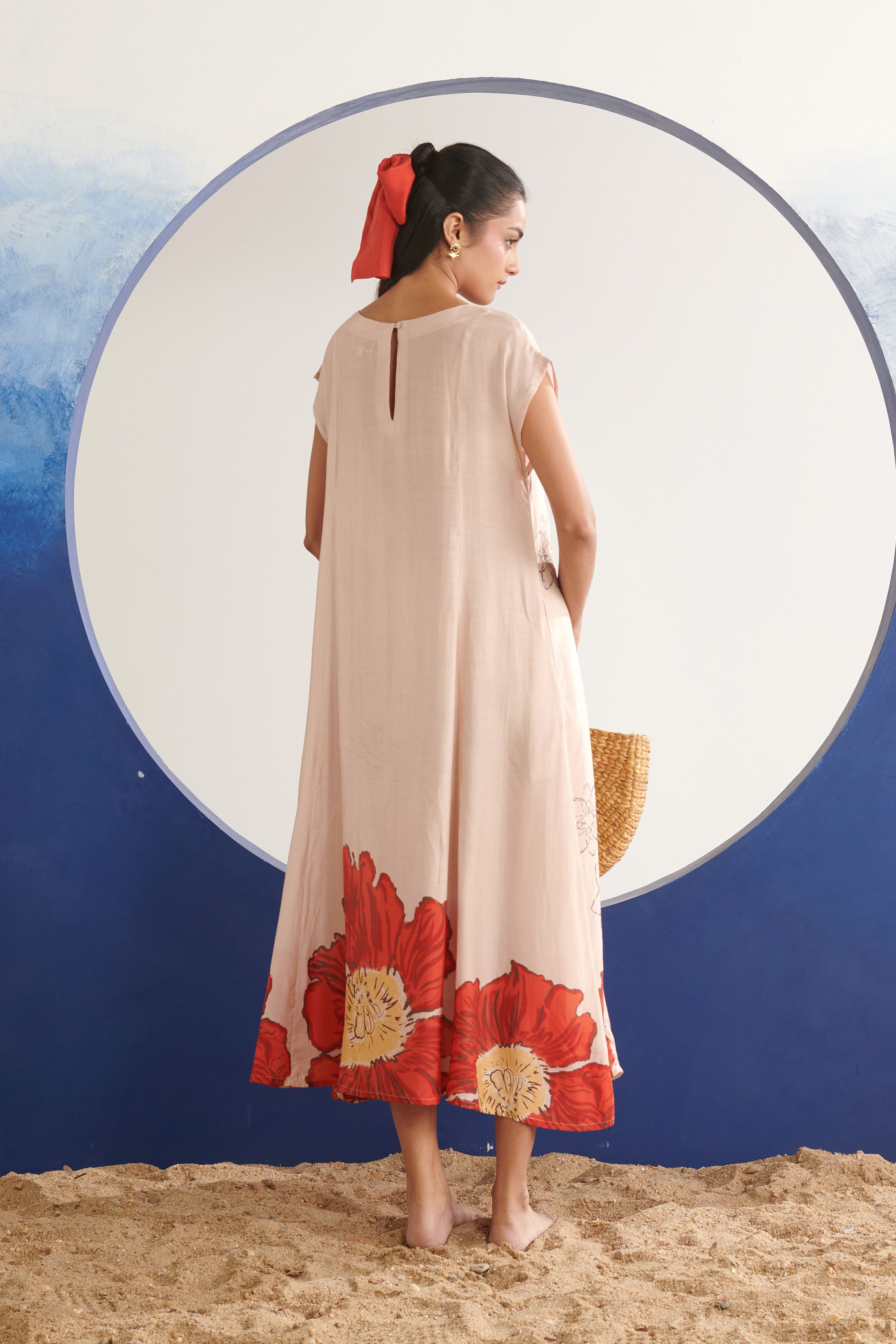 Iris Blush Straight Dress
