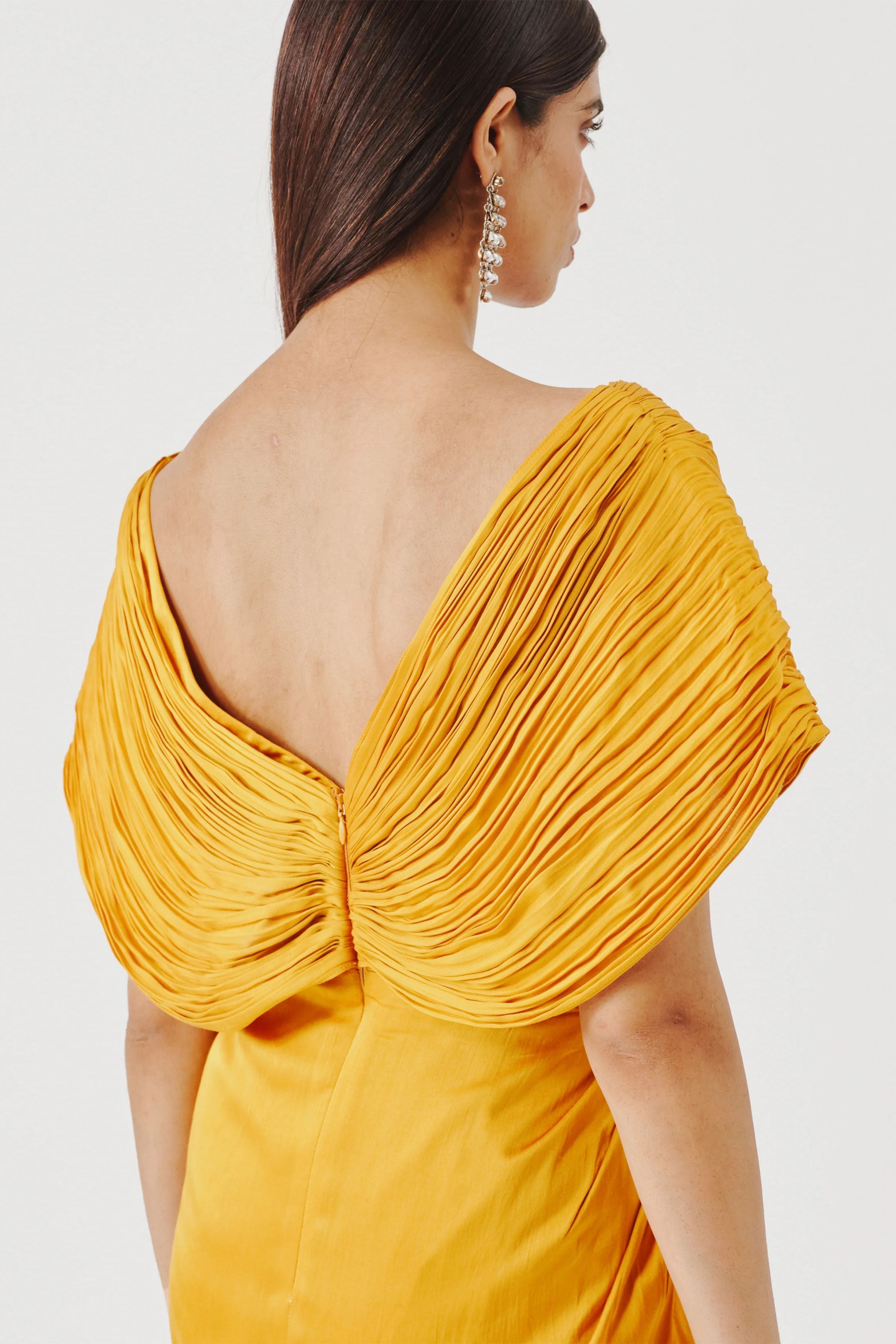 Golden Glow Dress